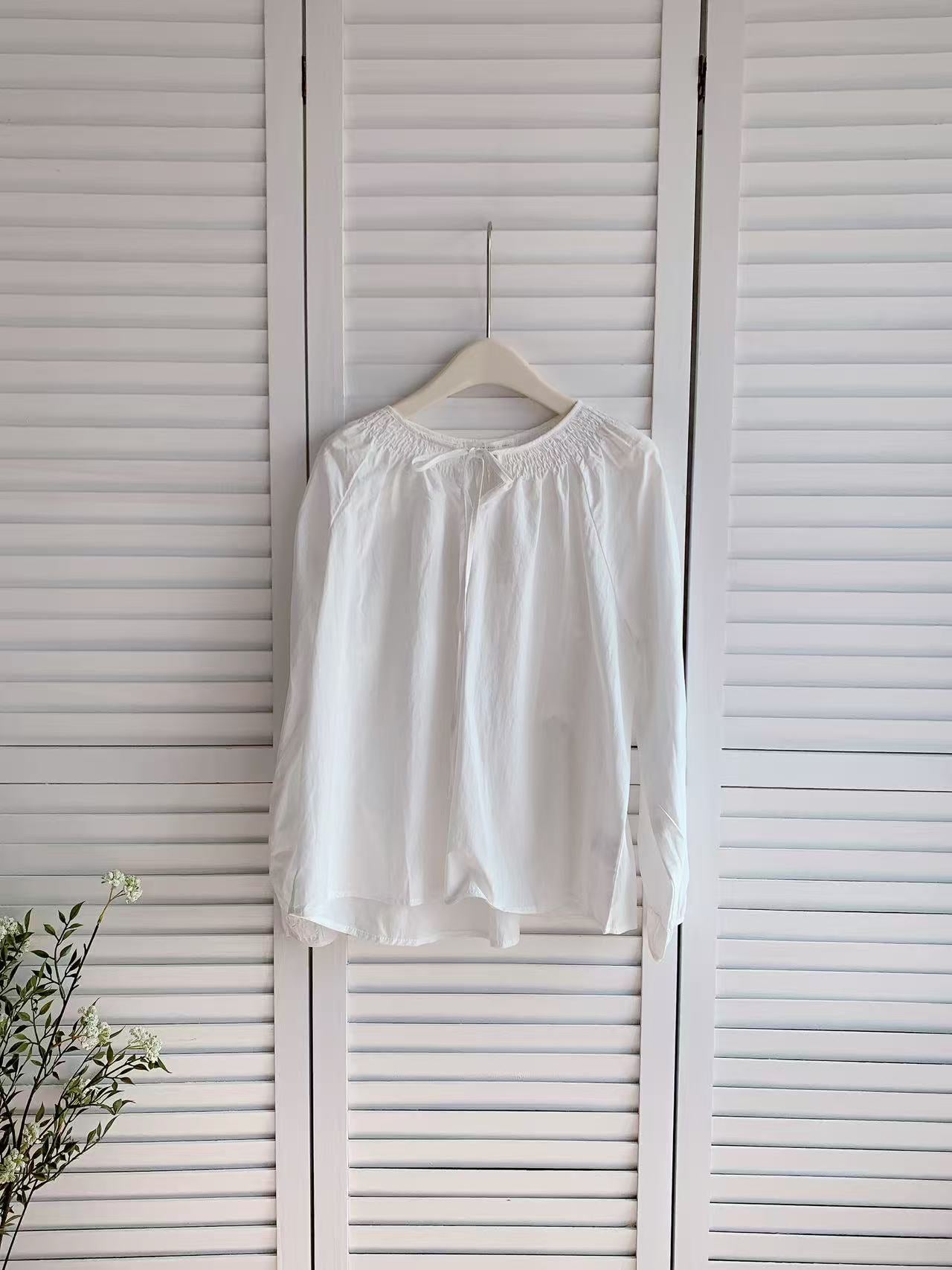 HELLO MILK TEE- 86113 韓系襯衫