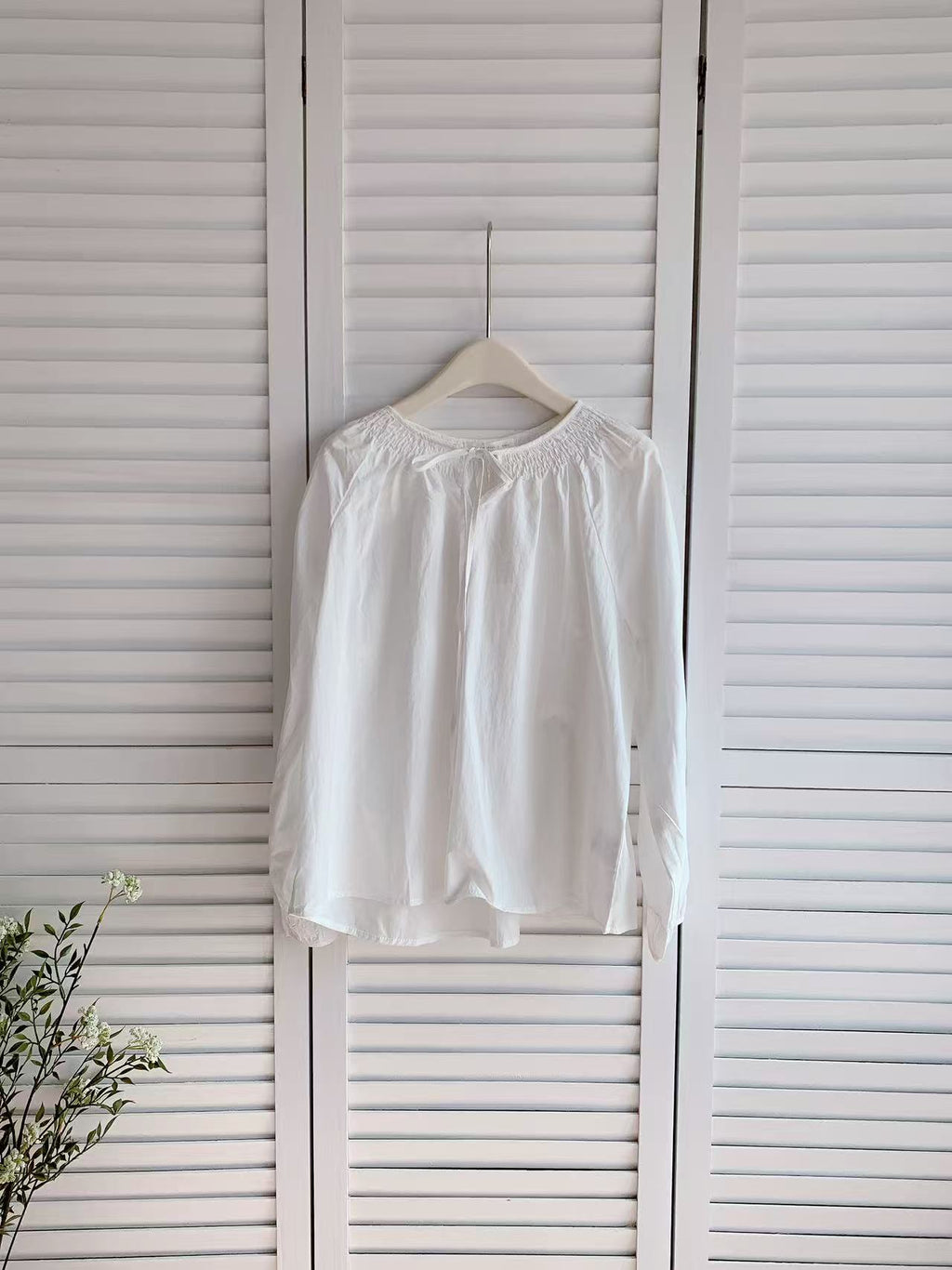 HELLO MILK TEE- 86113 韓系襯衫