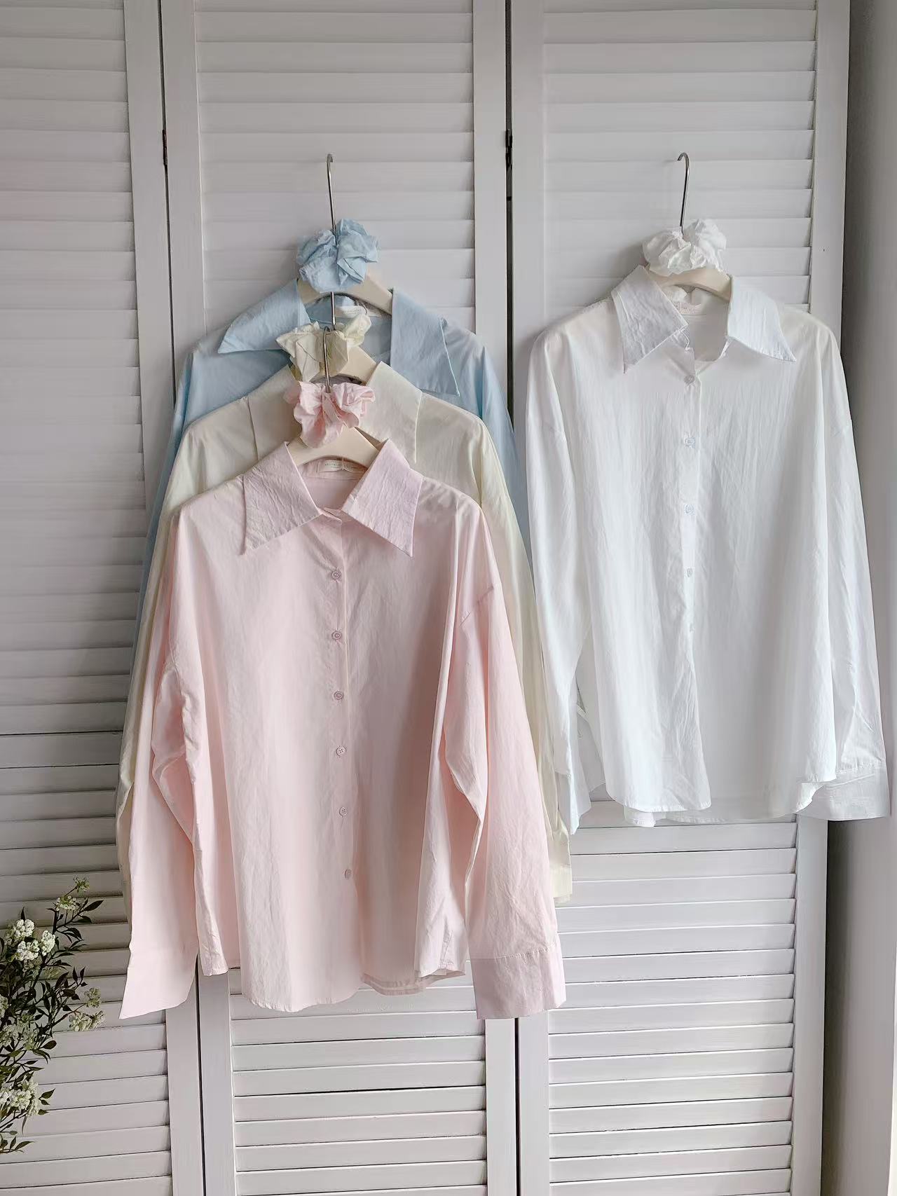 HELLO MILK TEE- 86111 翻領襯衫(配大腸圈)