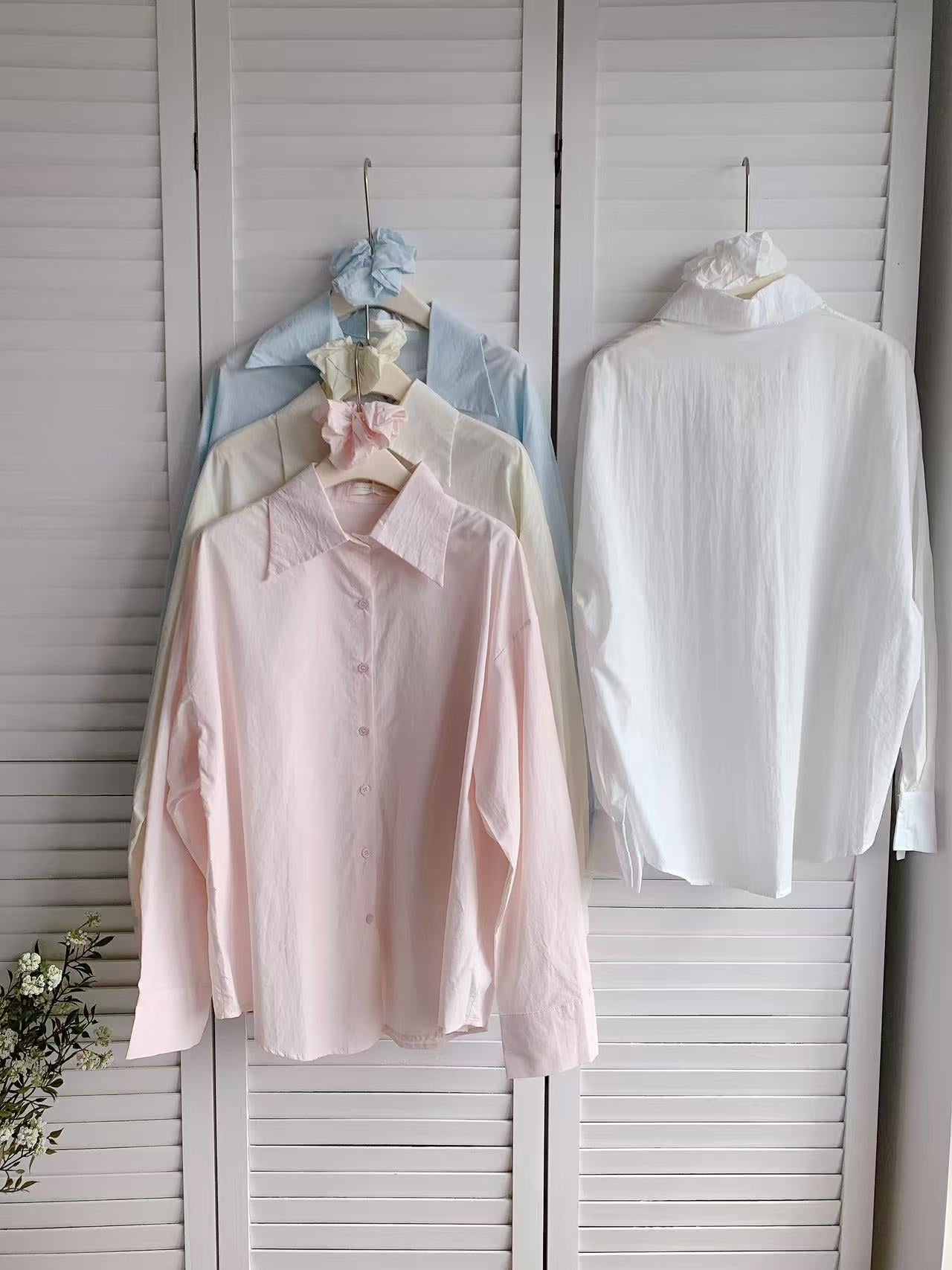 HELLO MILK TEE- 86111 翻領襯衫(配大腸圈)