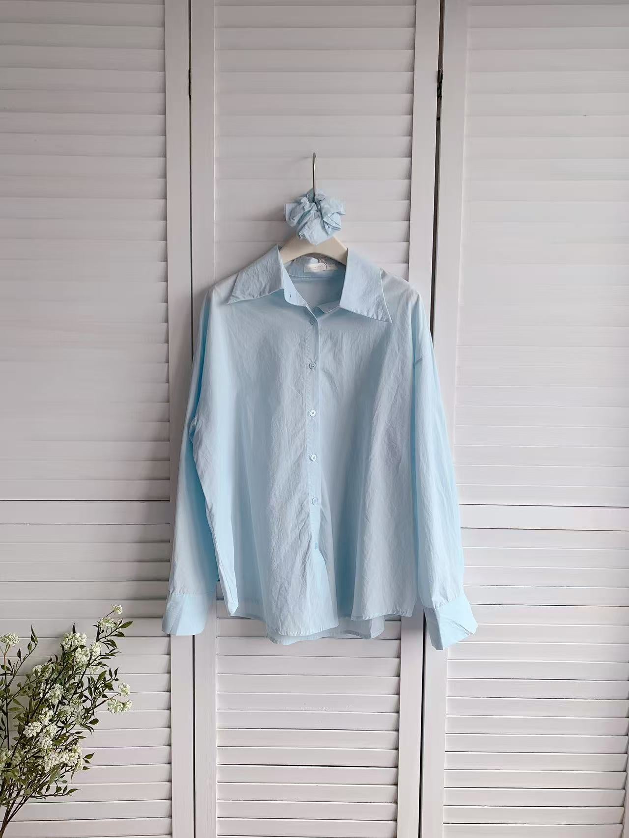 HELLO MILK TEE- 86111 翻領襯衫(配大腸圈)