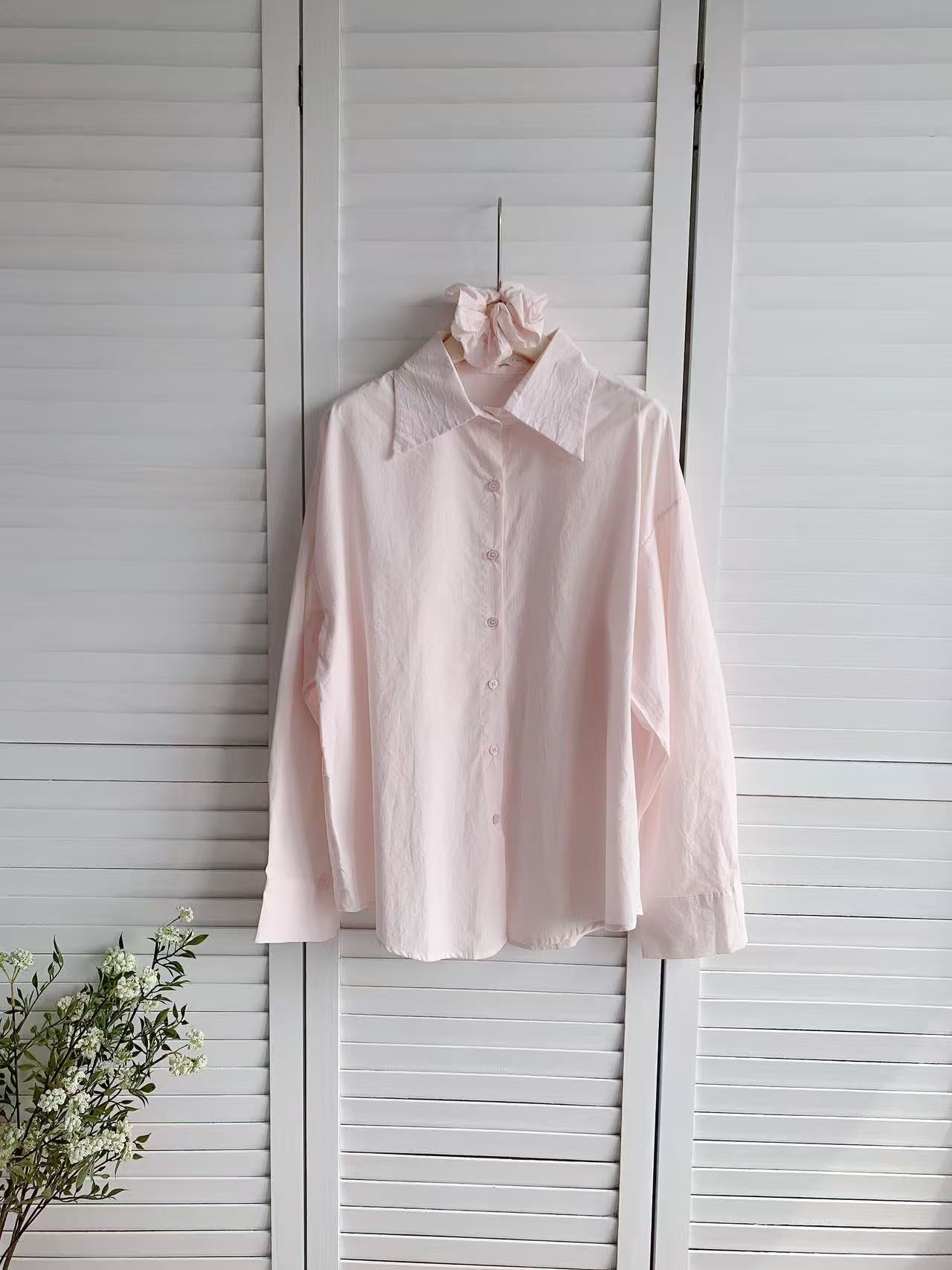 HELLO MILK TEE- 86111 翻領襯衫(配大腸圈)