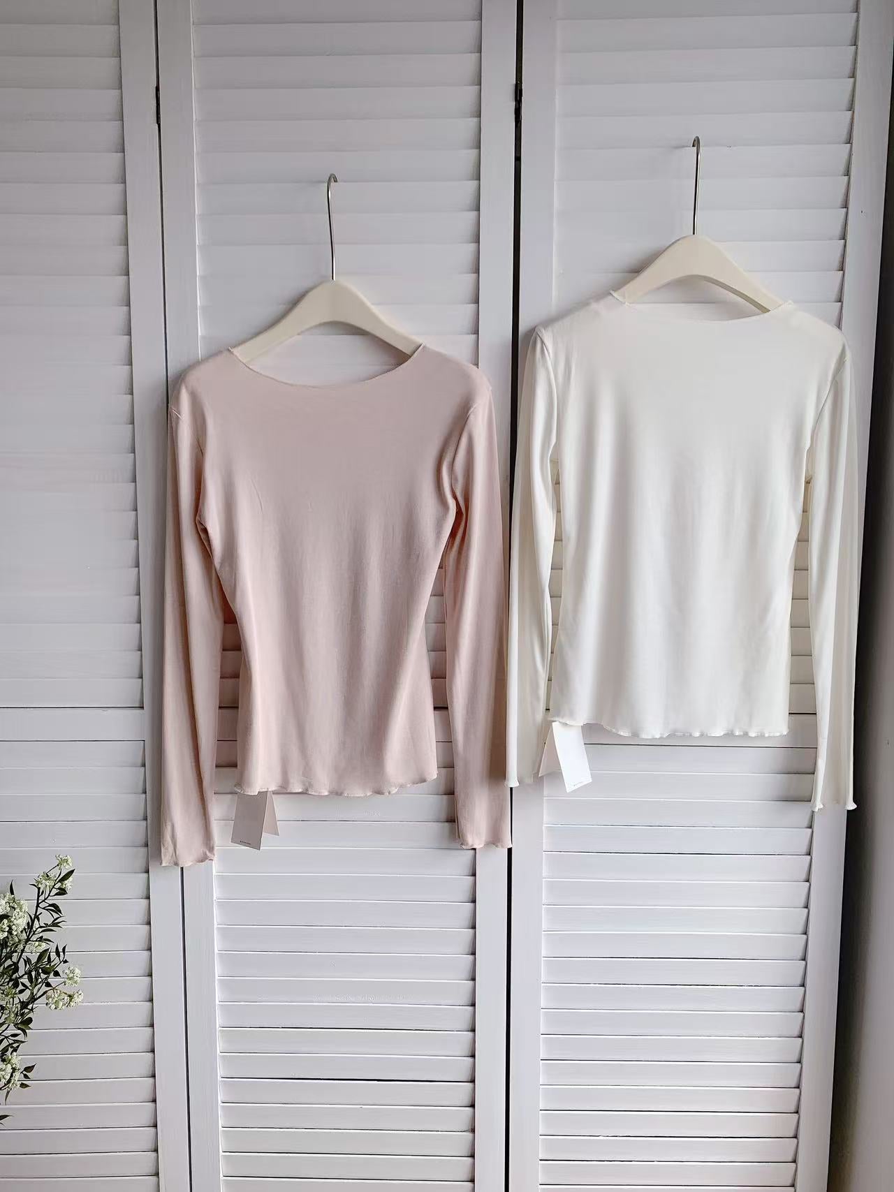 HELLO MILK TEE- 86142 圓領打底