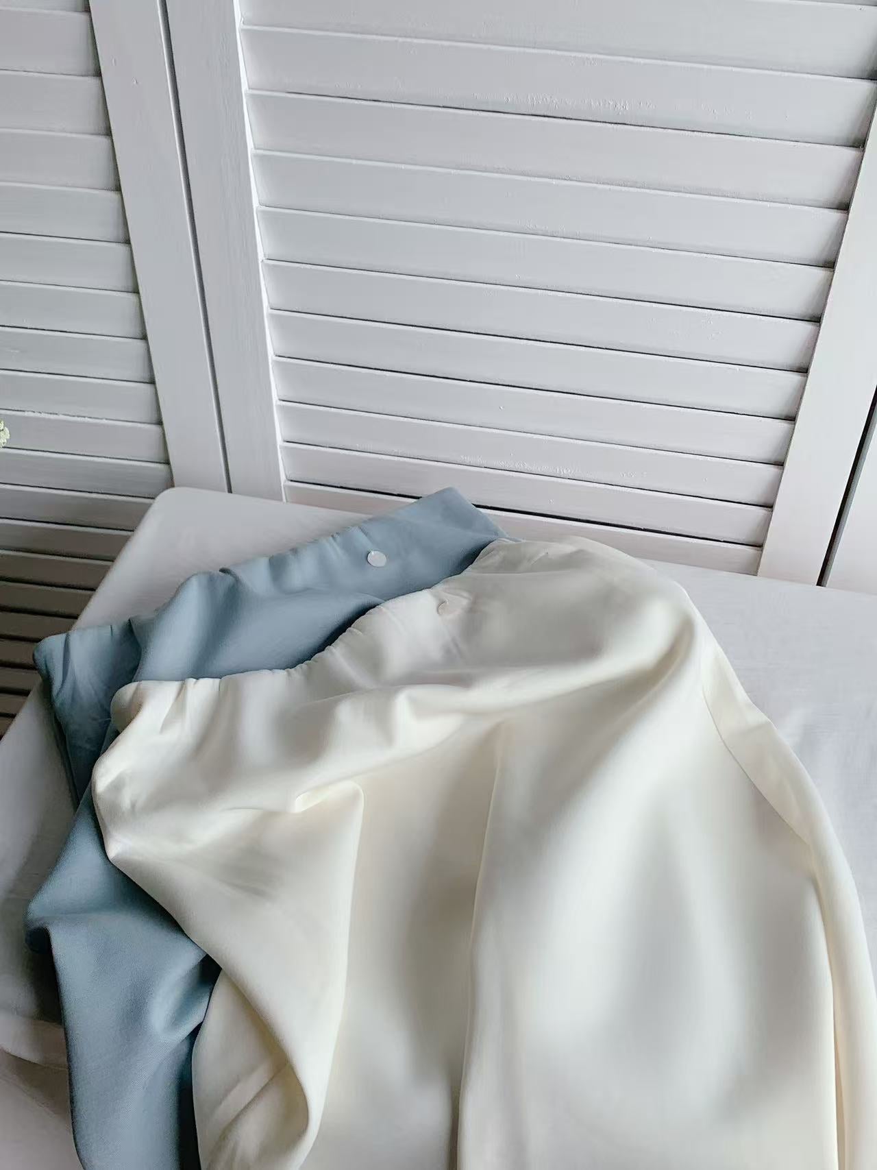 HELLO MILK TEE- 86072 純色半裙