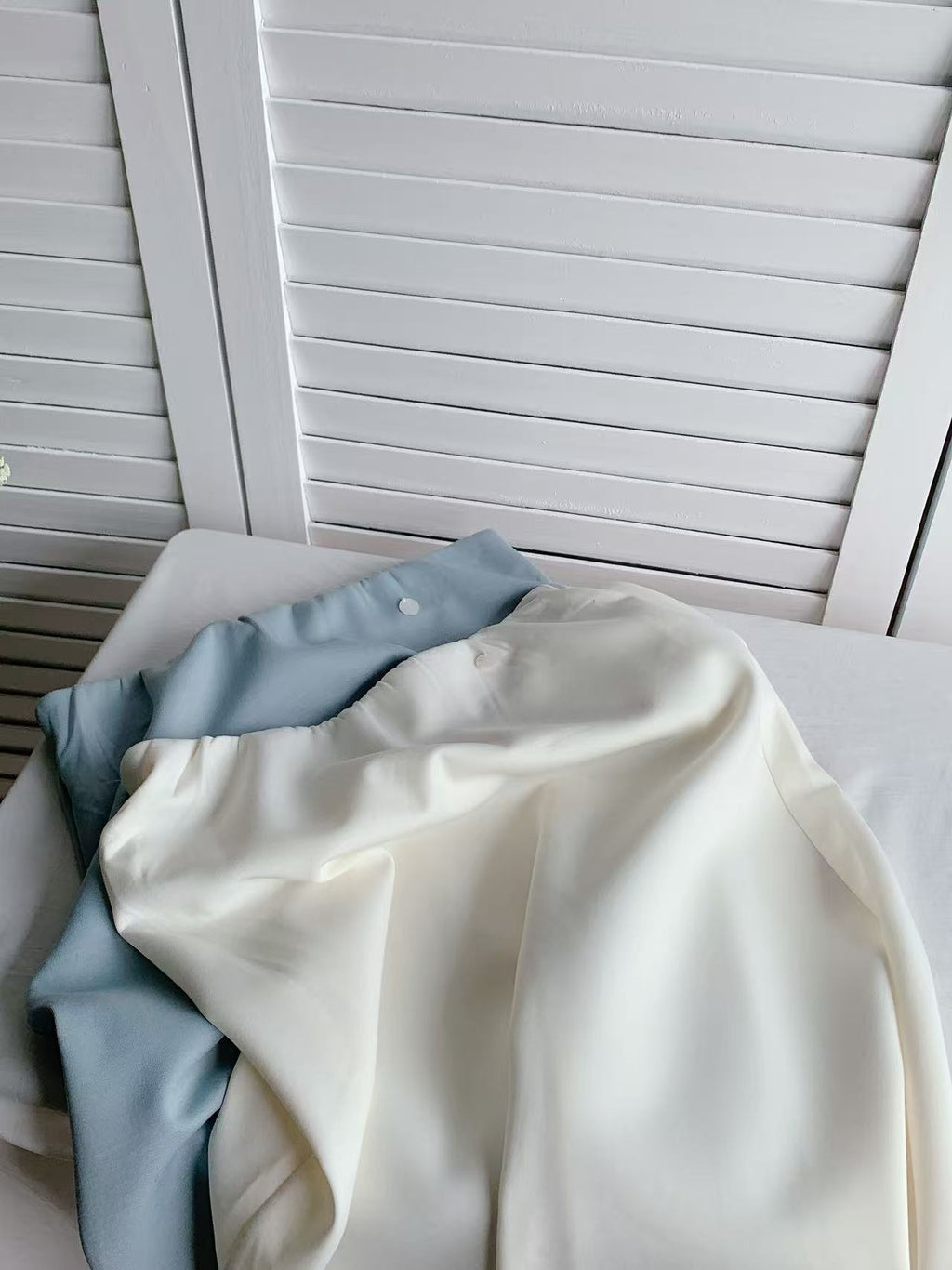 HELLO MILK TEE- 86072 純色半裙