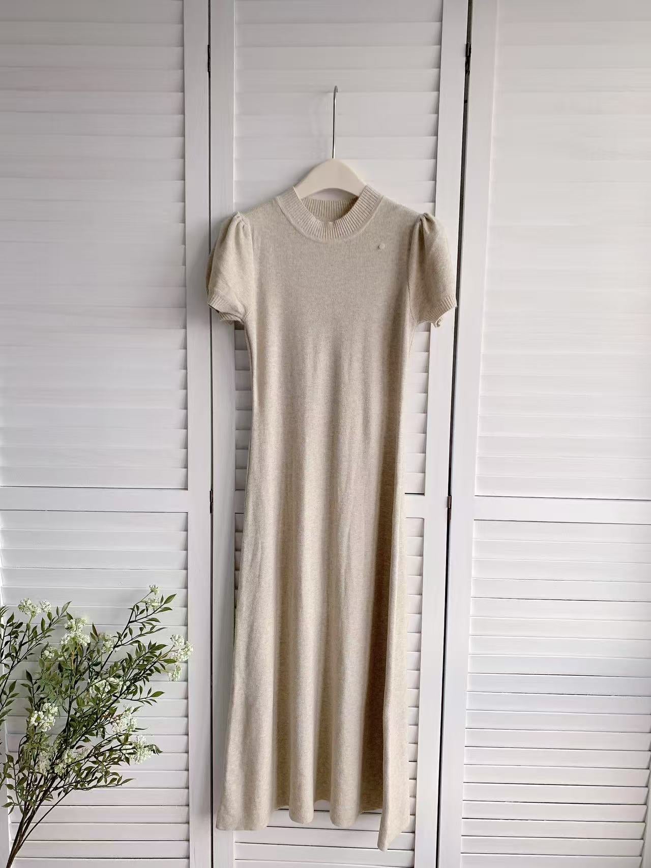 HELLO MILK TEE- 86197 圓領連衣裙