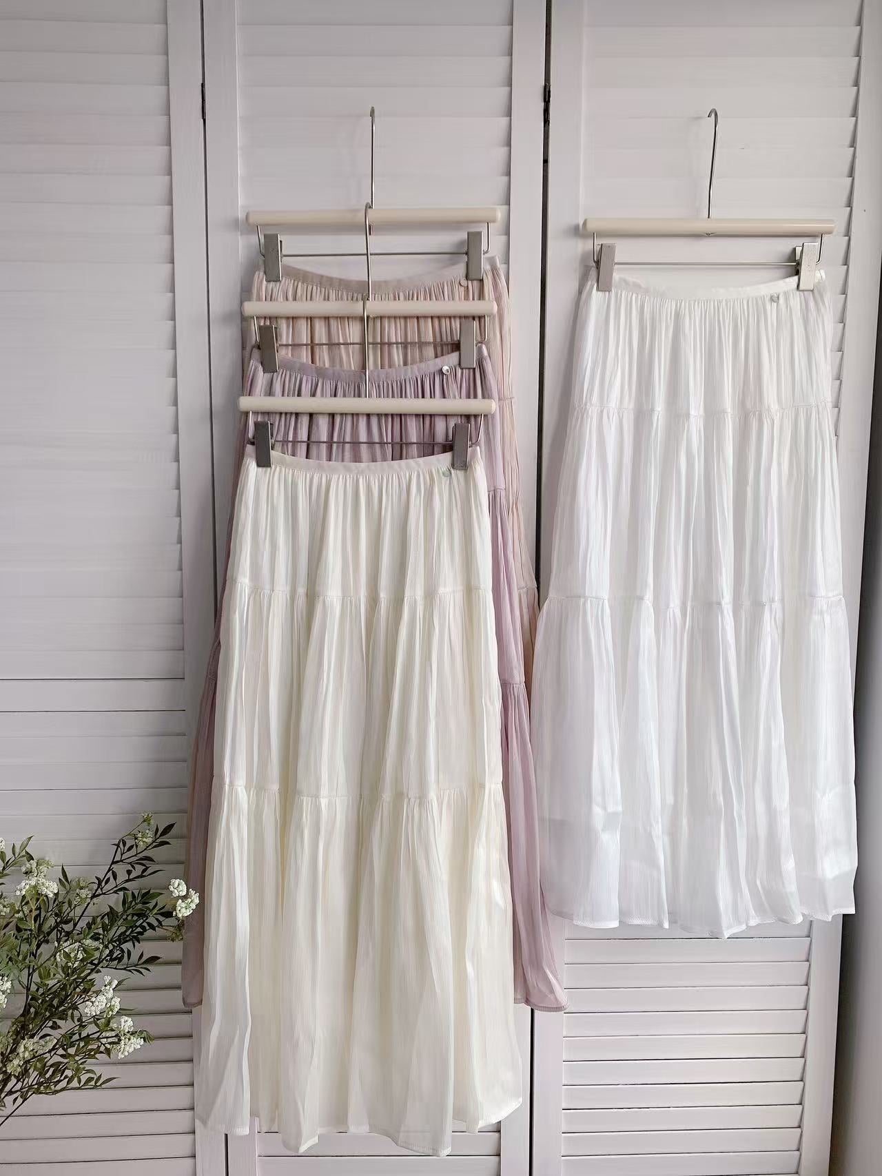 HELLO MILK TEE- 86042 甜美半裙