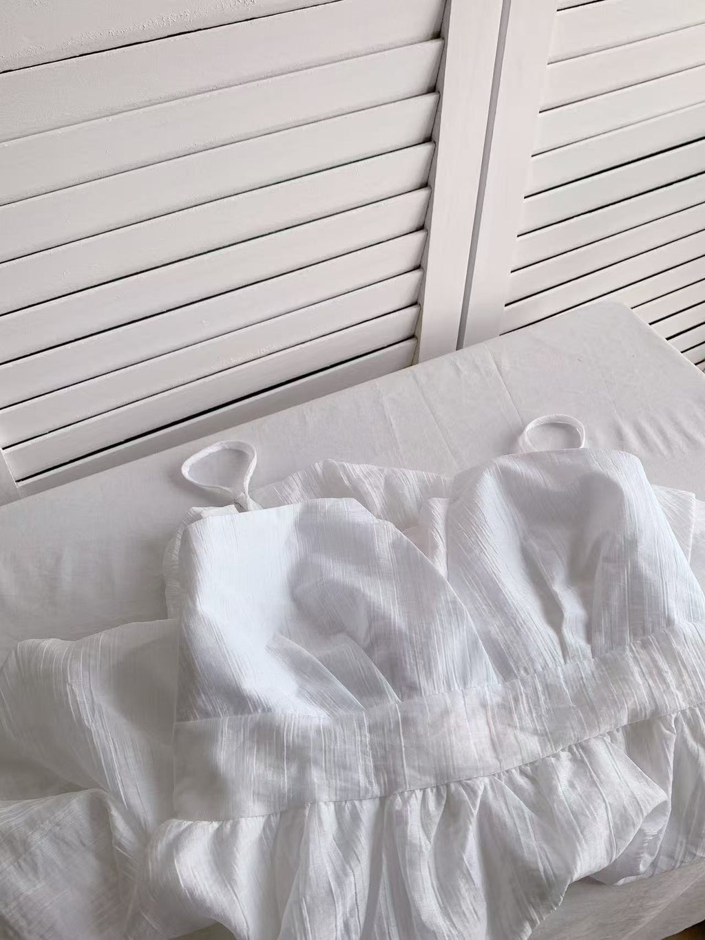 HELLO MILK TEE- 86180 韓系吊帶衫