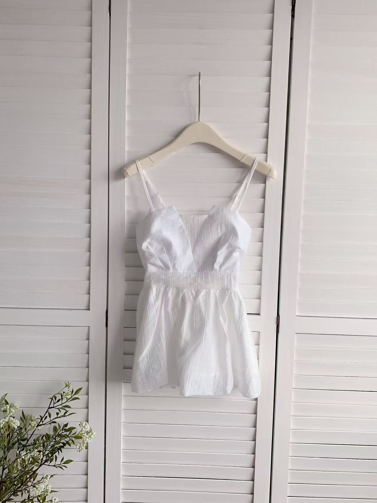 HELLO MILK TEE- 86180 韓系吊帶衫