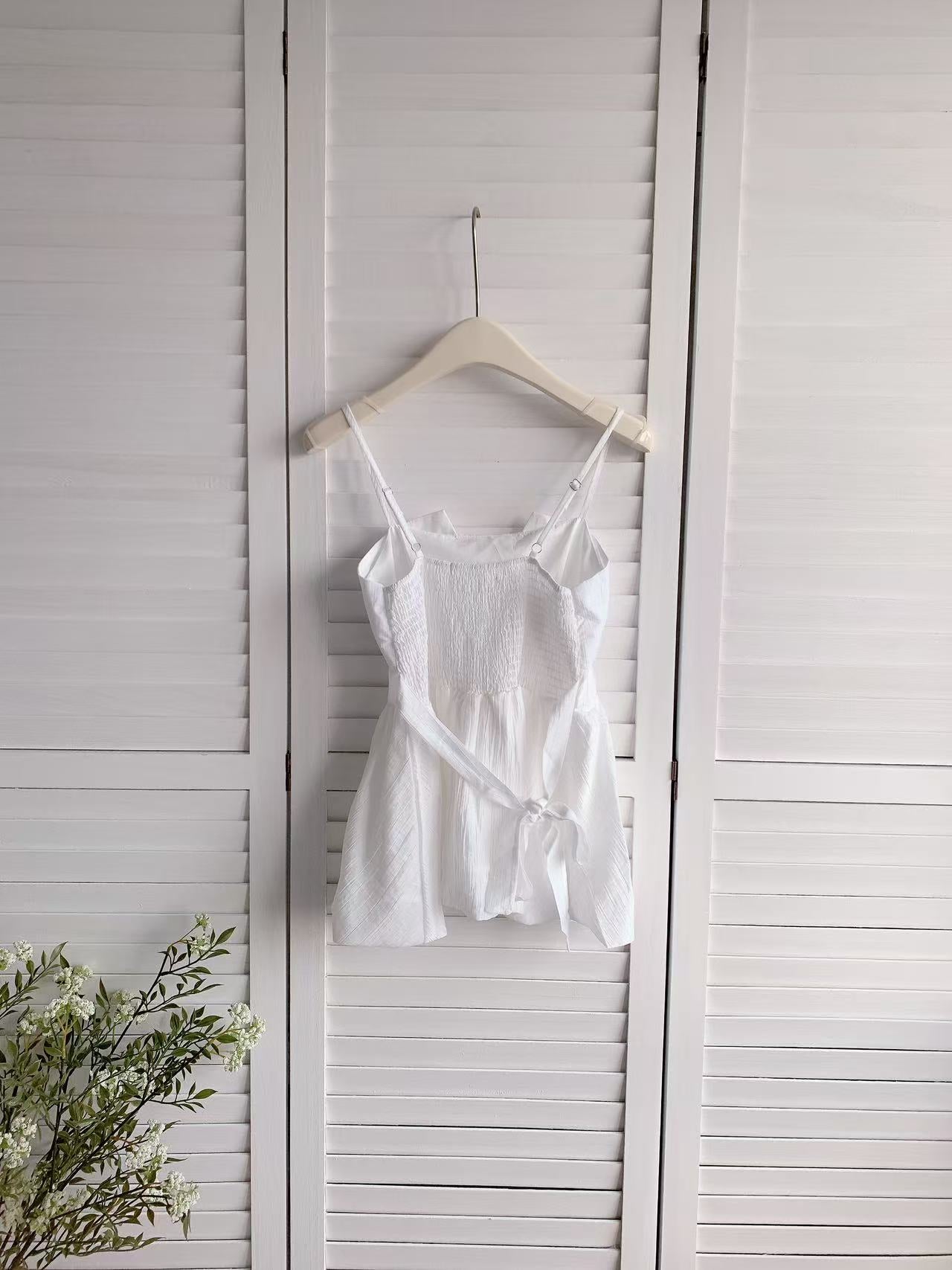 HELLO MILK TEE- 86180 韓系吊帶衫