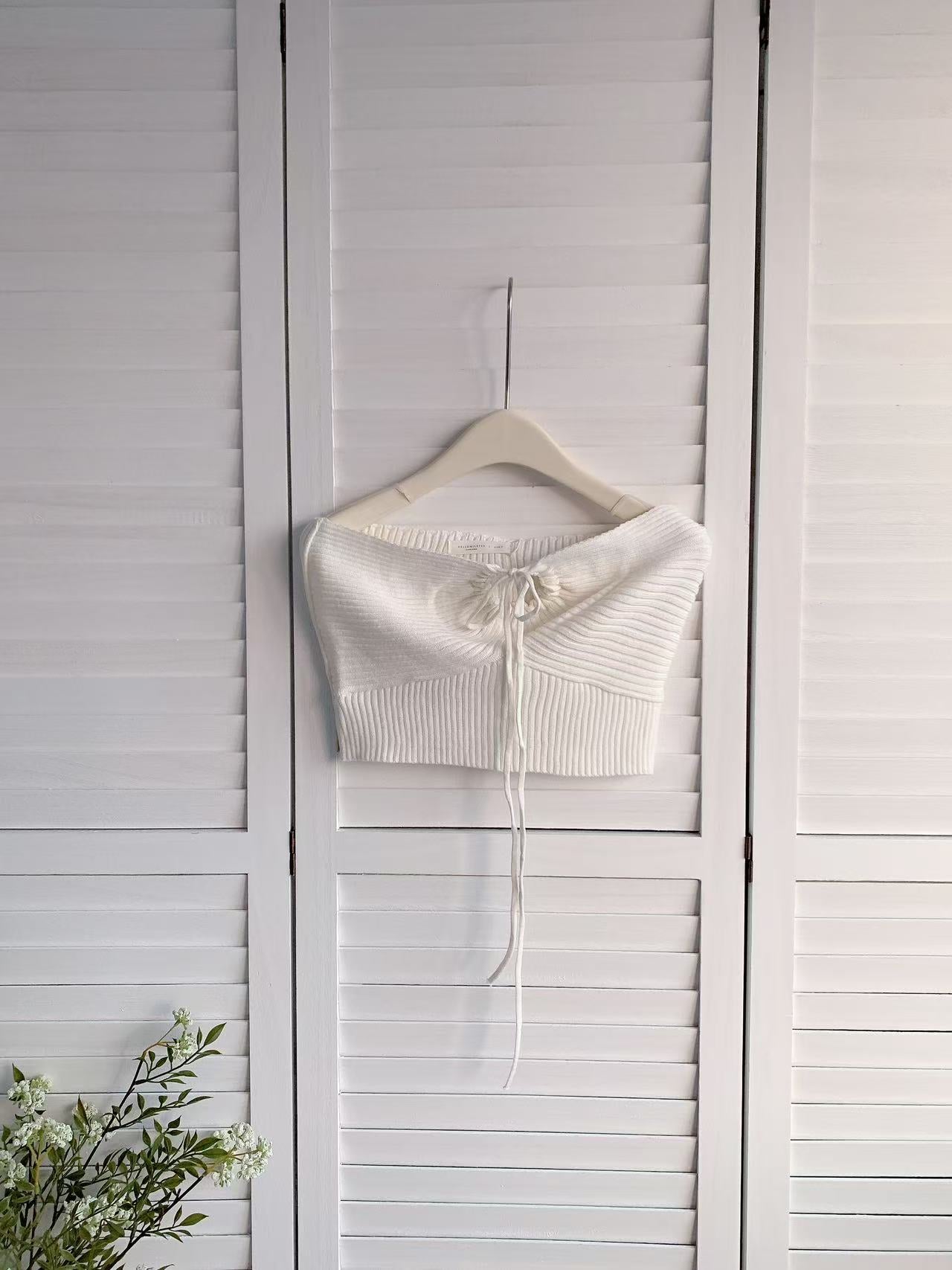 HELLO MILK TEE- 86200 掛脖背心