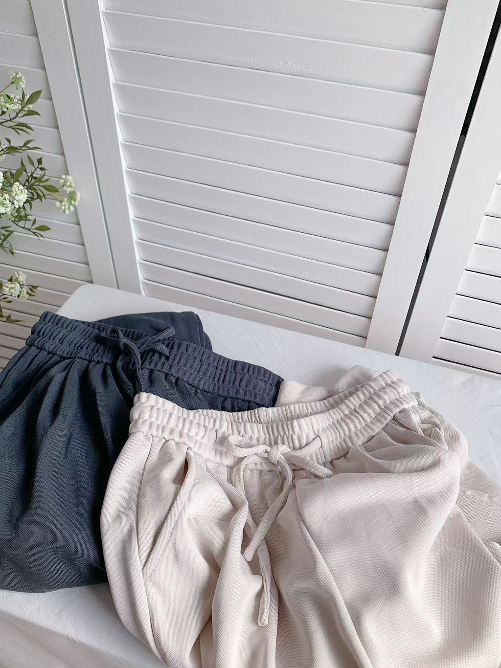 HELLO MILK TEE- 86046 休閒長褲