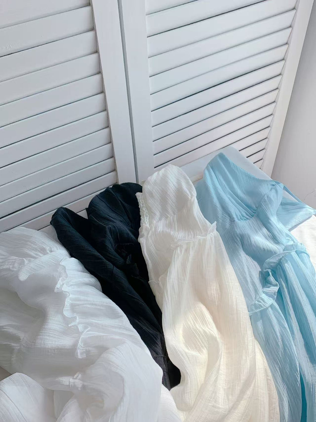 HELLO MILK TEE- 86177 吊帶連衣裙