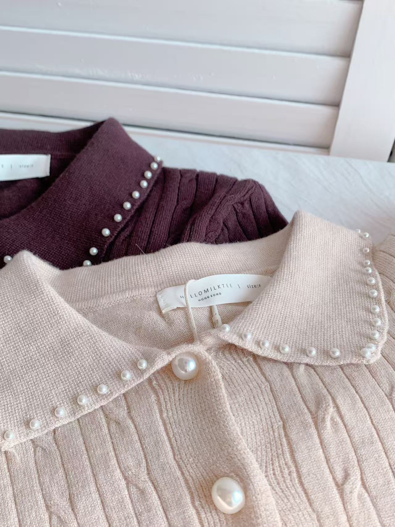 HELLO MILK TEE- 86070 翻領短袖