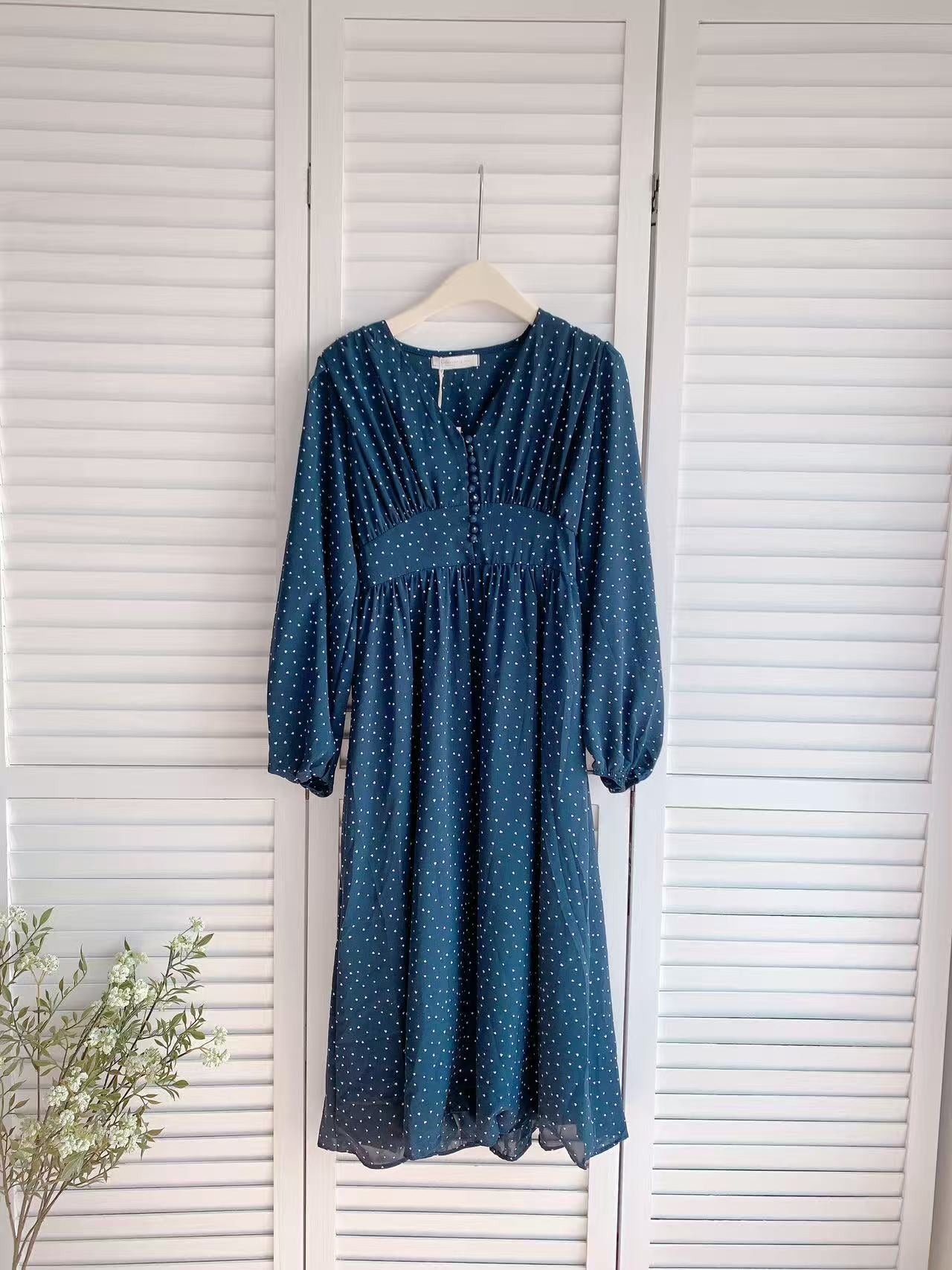 HELLO MILK TEE- 86170 氣質連衣裙