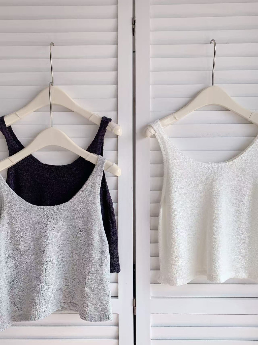 HELLO MILK TEE- 86061 純色背心