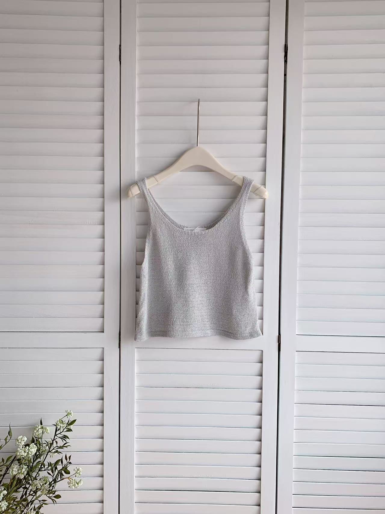 HELLO MILK TEE- 86061 純色背心