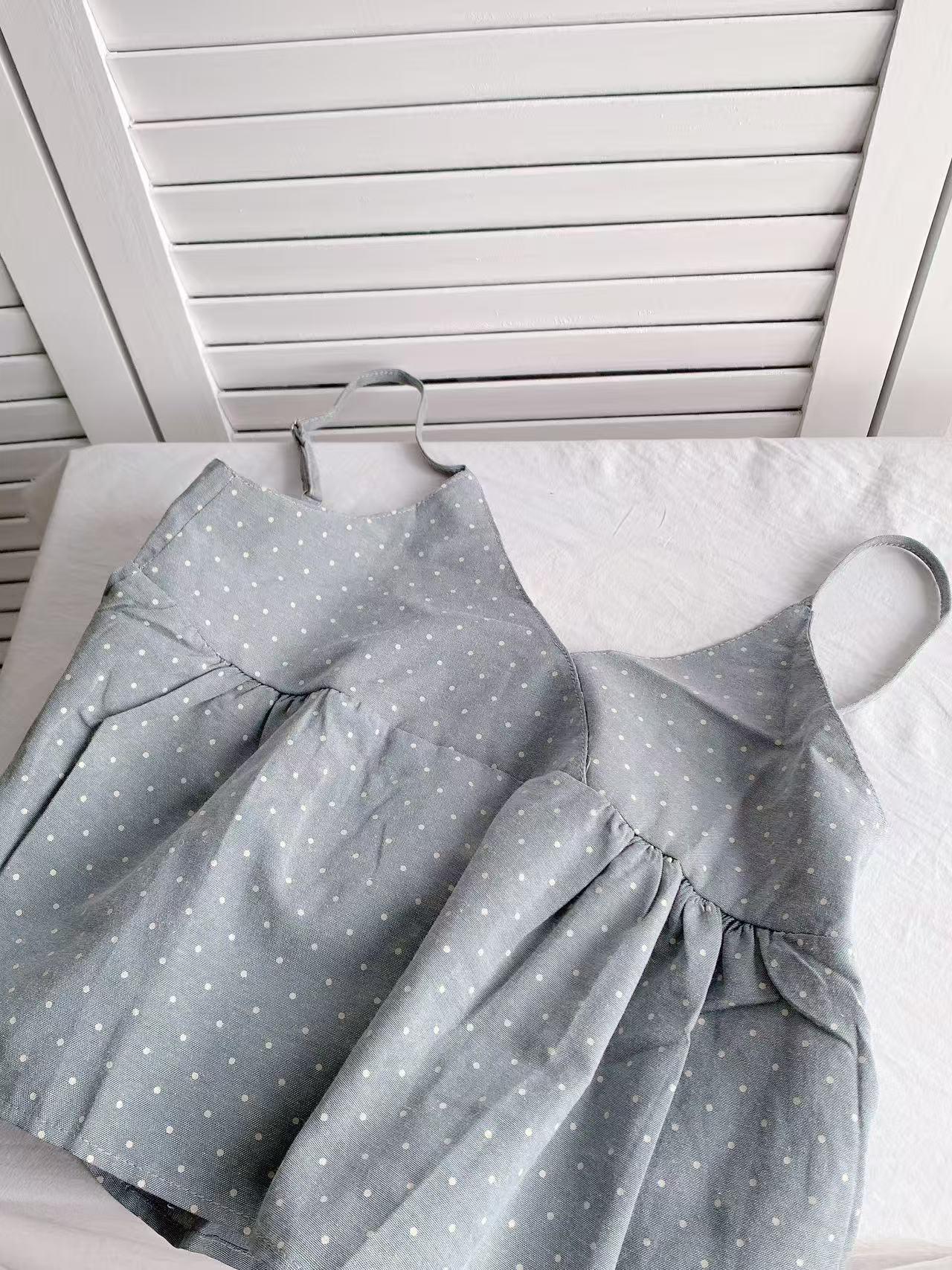 HELLO MILK TEE- 86195 吊帶上衣