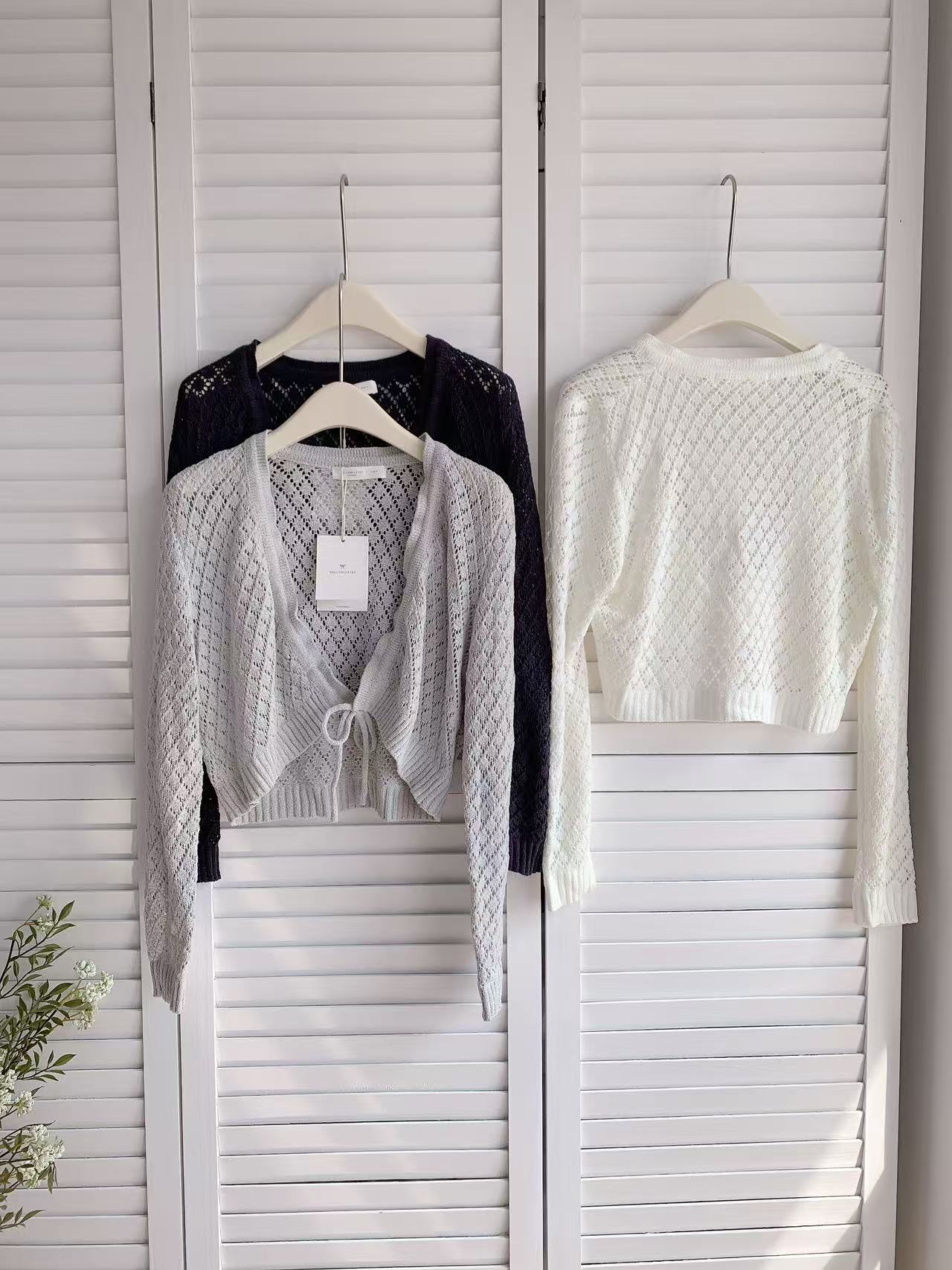 HELLO MILK TEE- 86060 抽繩開衫