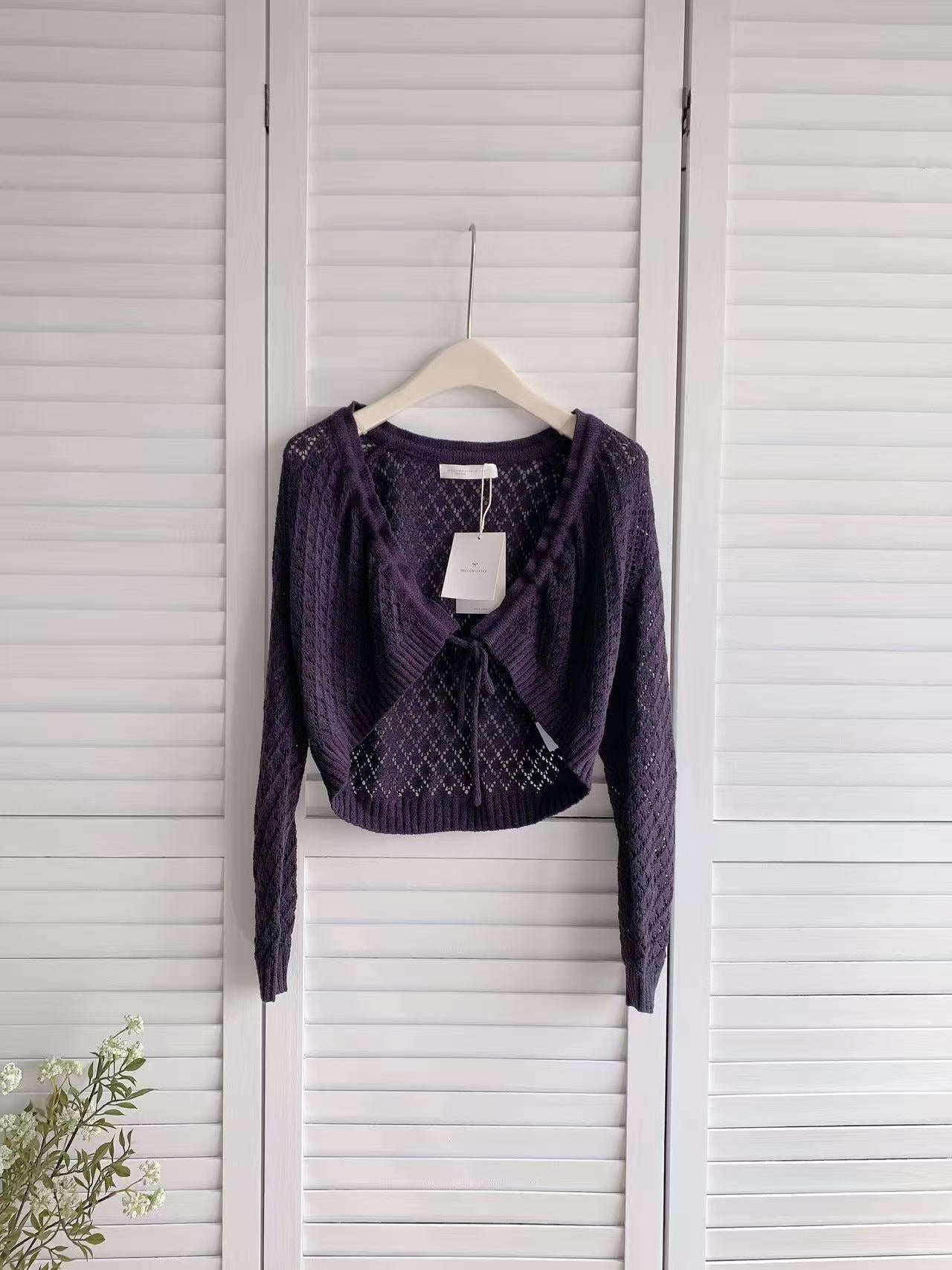 HELLO MILK TEE- 86060 抽繩開衫