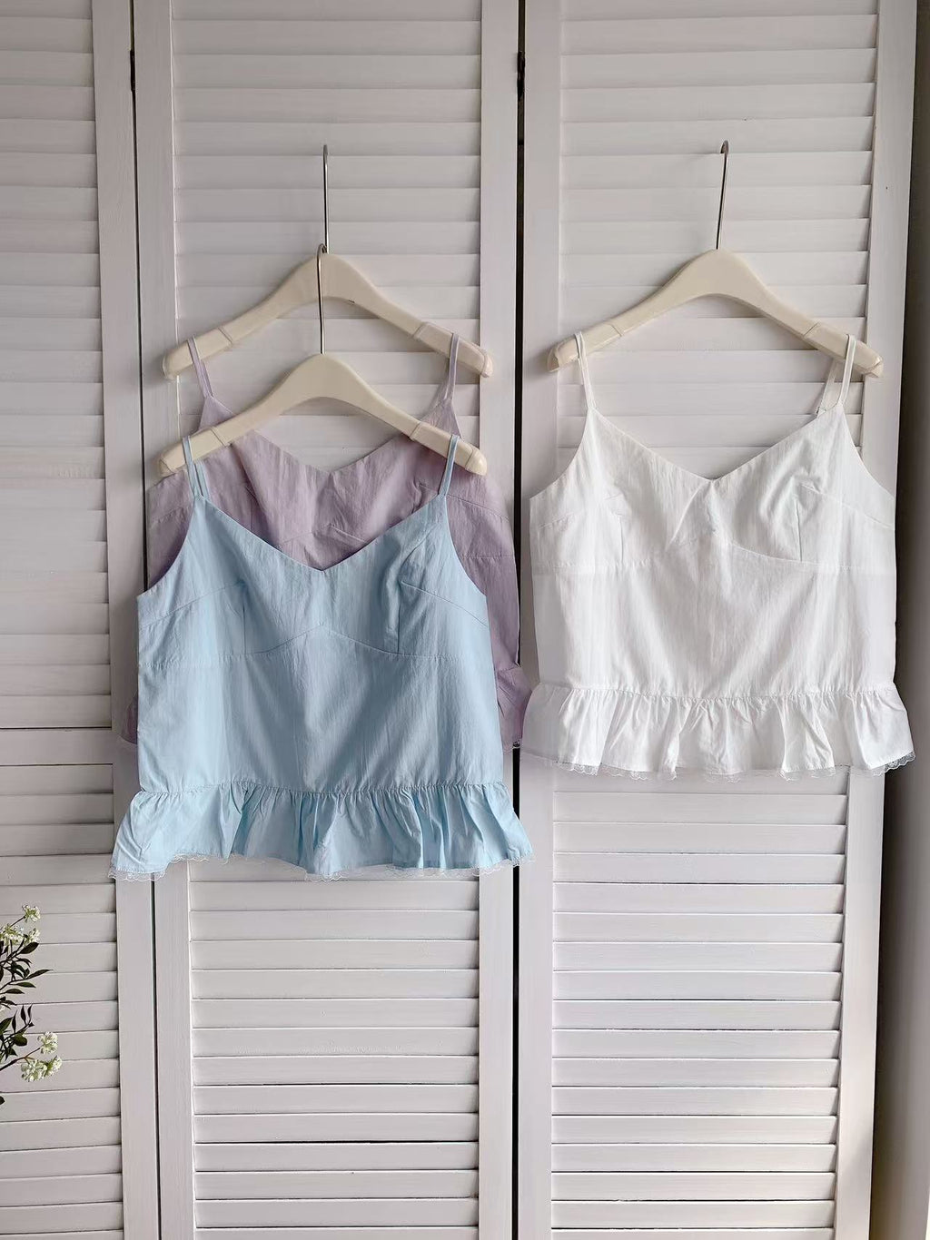 HELLO MILK TEE- 86118 韓系吊帶