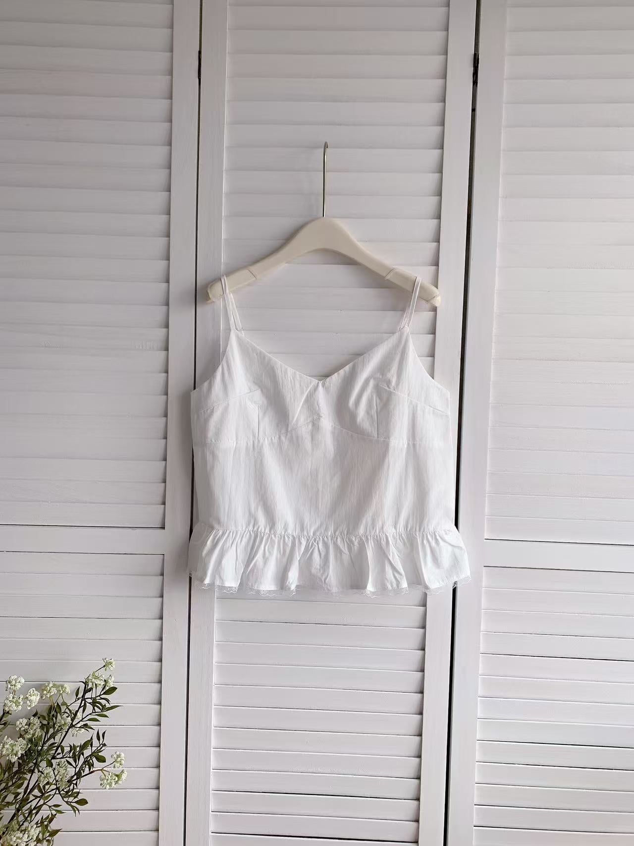 HELLO MILK TEE- 86118 韓系吊帶