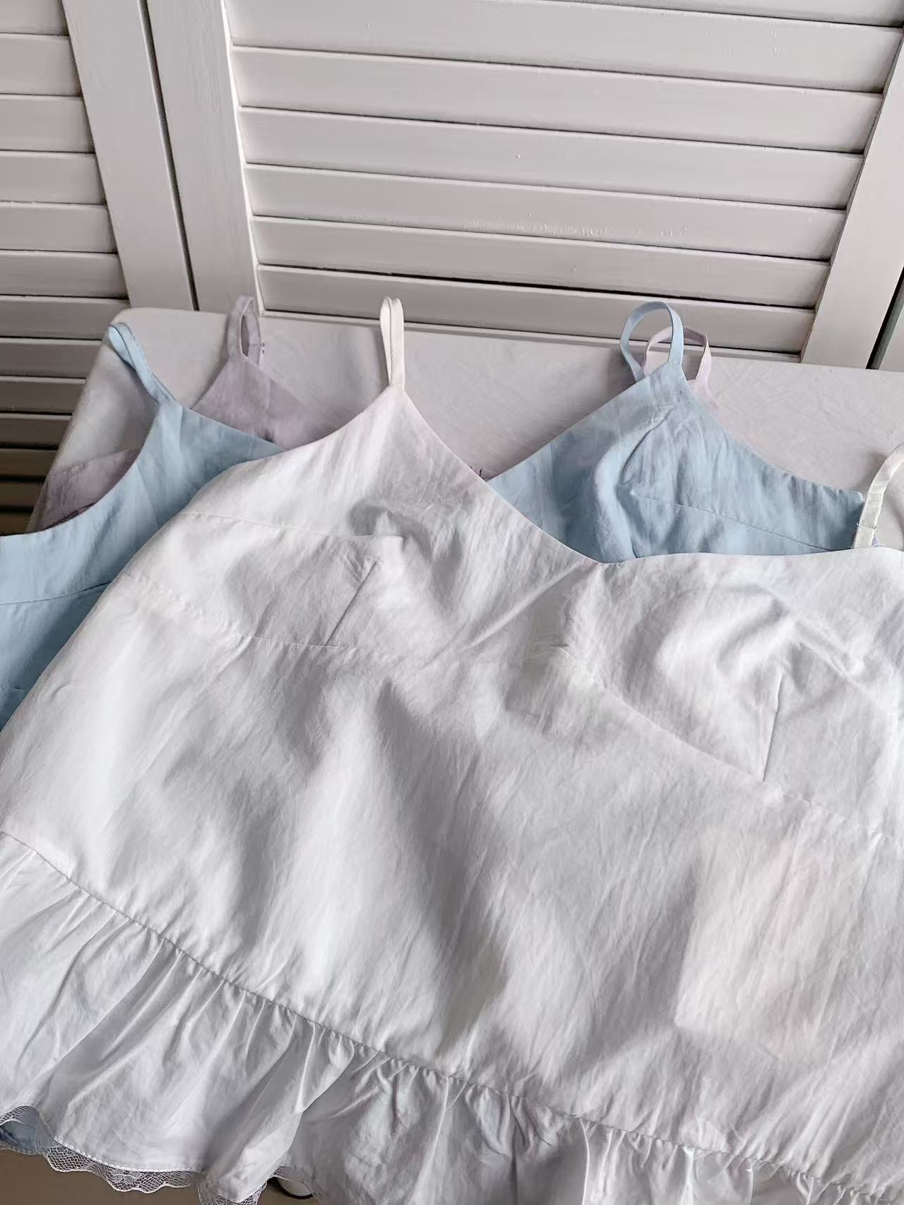 HELLO MILK TEE- 86118 韓系吊帶