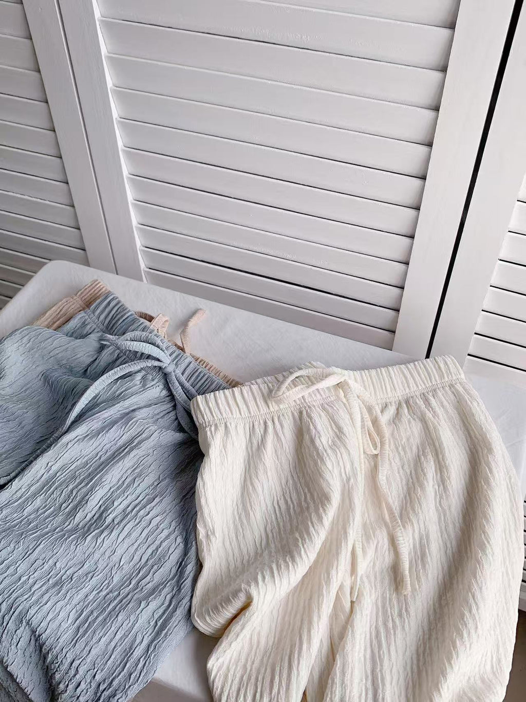 HELLO MILK TEE- 86162 簡約長褲