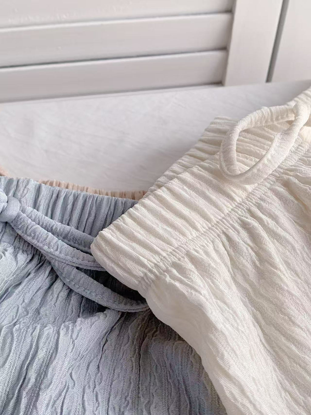 HELLO MILK TEE- 86162 簡約長褲