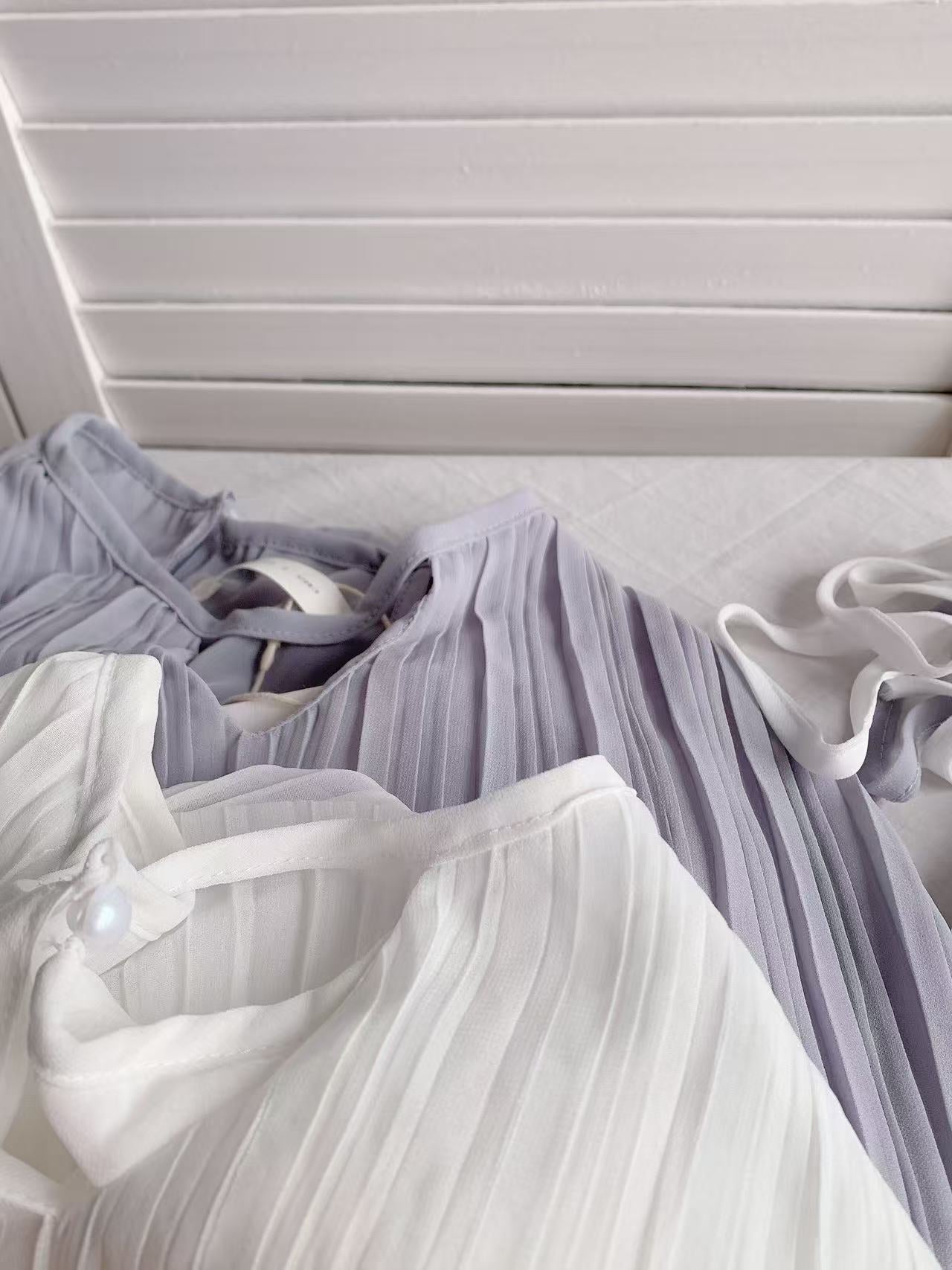 HELLO MILK TEE- 86088 無袖連裙