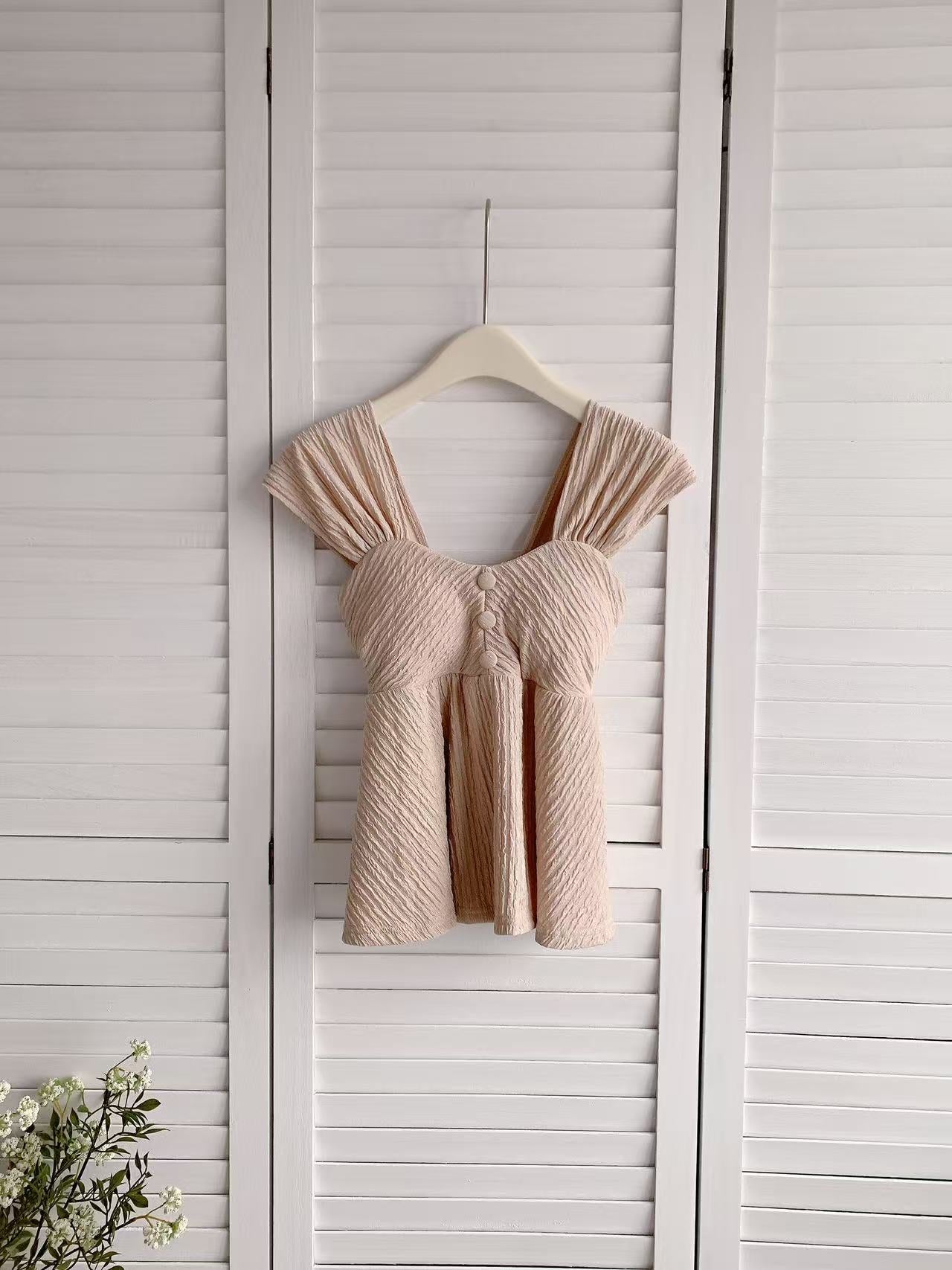 HELLO MILK TEE- 86163 韓系上衣