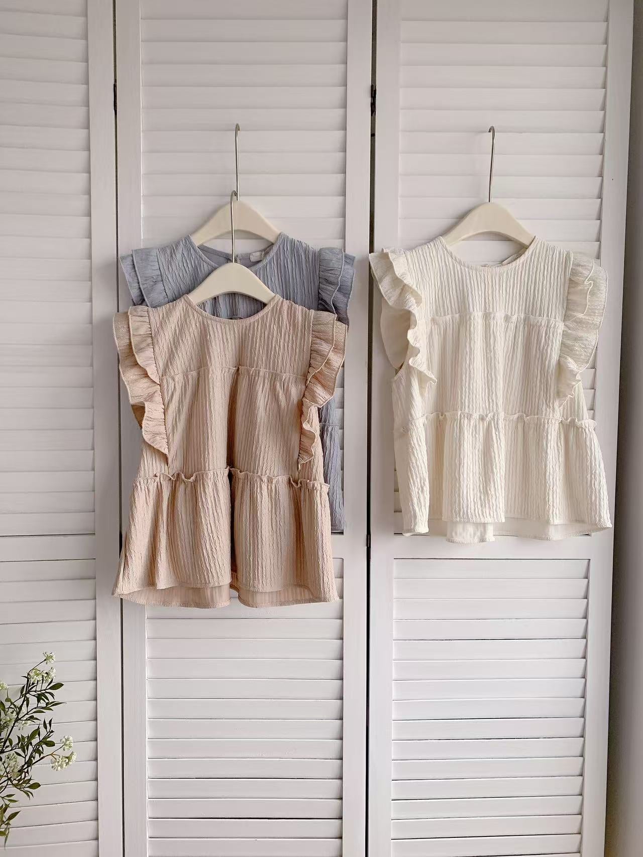 HELLO MILK TEE- 86164 圓領小衫