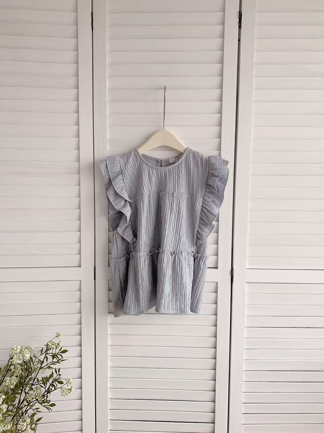 HELLO MILK TEE- 86164 圓領小衫