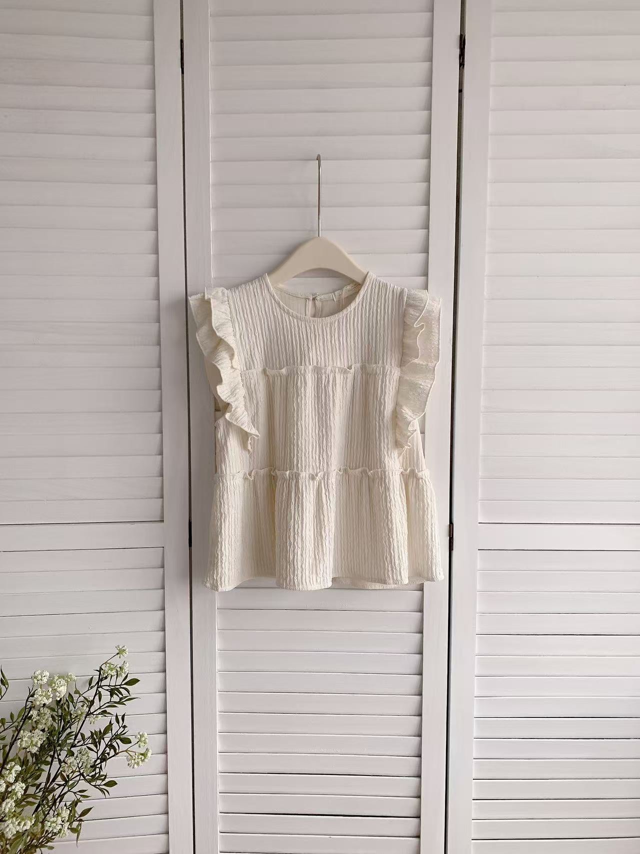 HELLO MILK TEE- 86164 圓領小衫