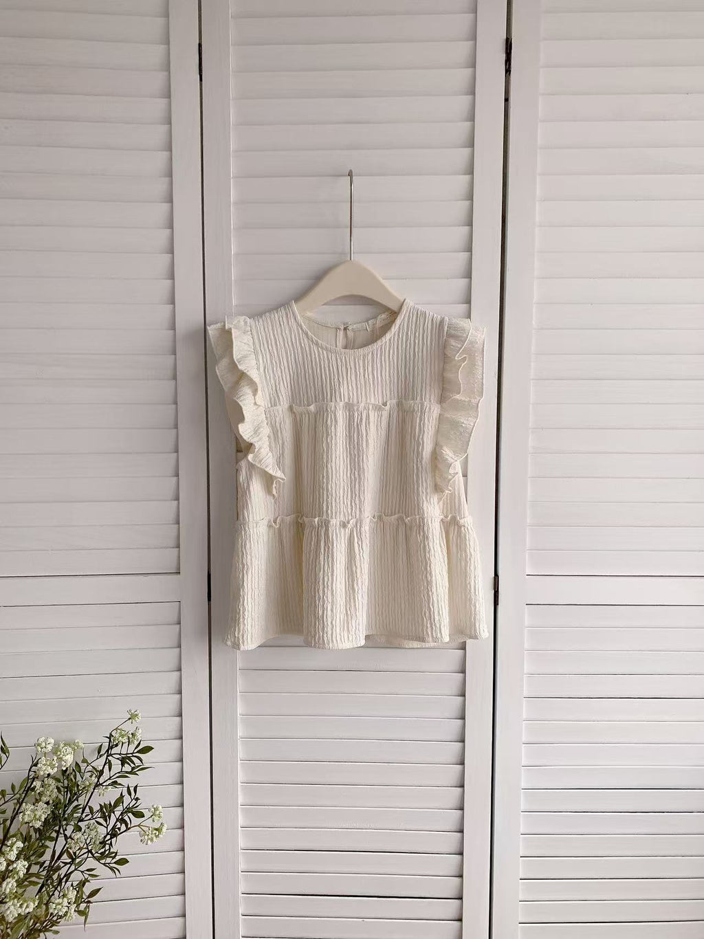 HELLO MILK TEE- 86164 圓領小衫