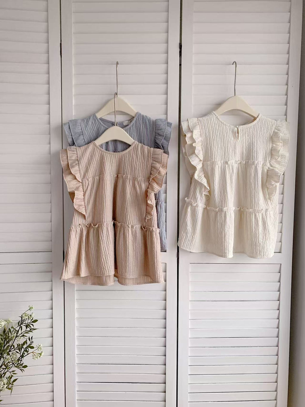 HELLO MILK TEE- 86164 圓領小衫