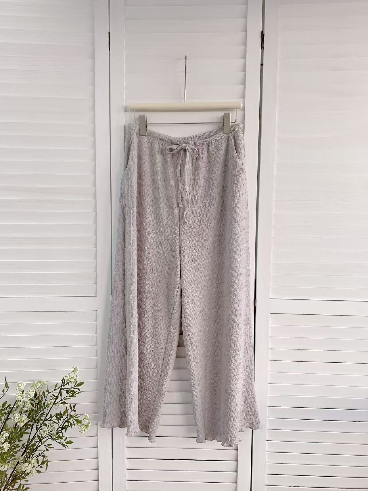 HELLO MILK TEE- 86217 休閒長褲