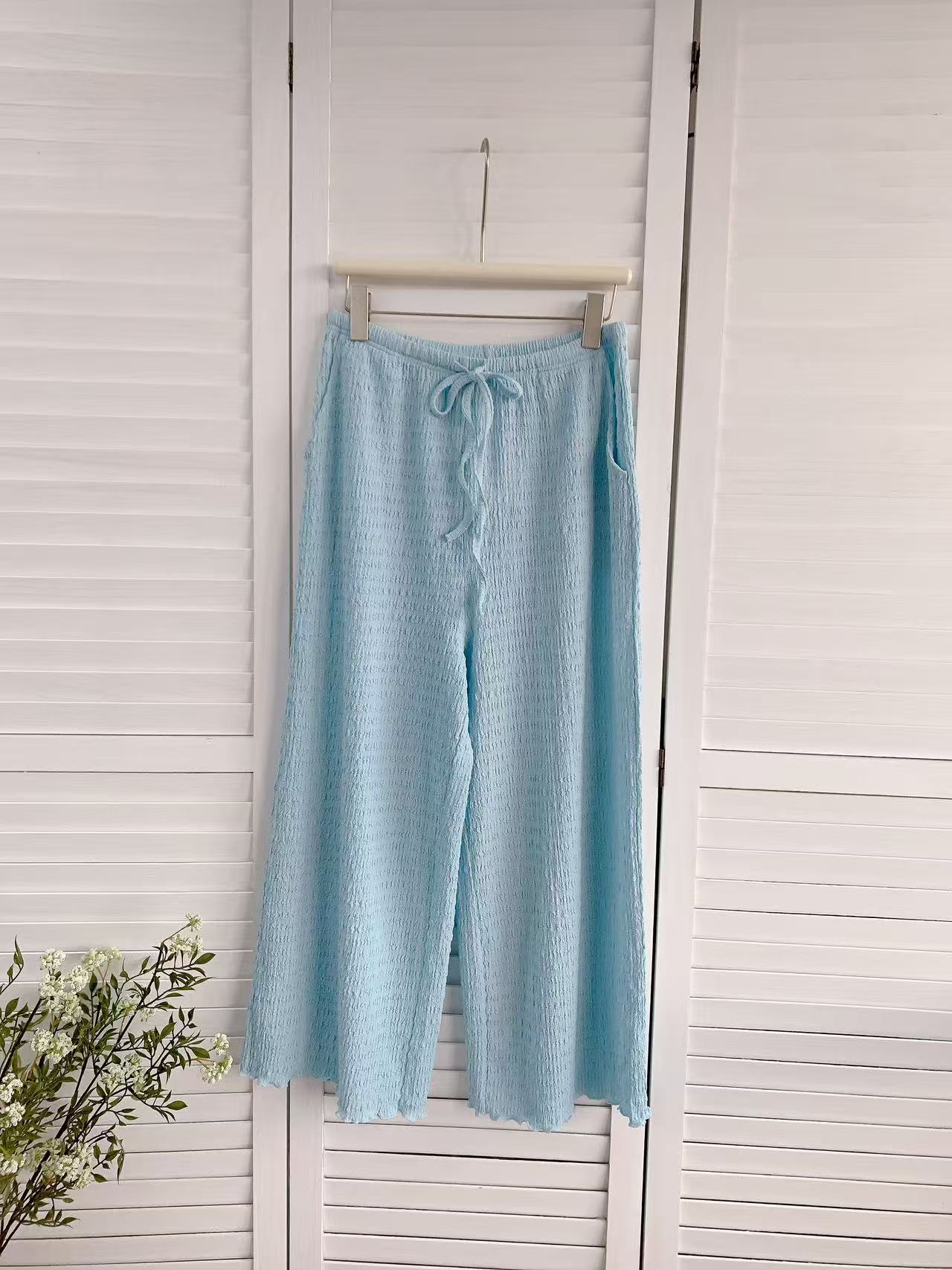 HELLO MILK TEE- 86217 休閒長褲