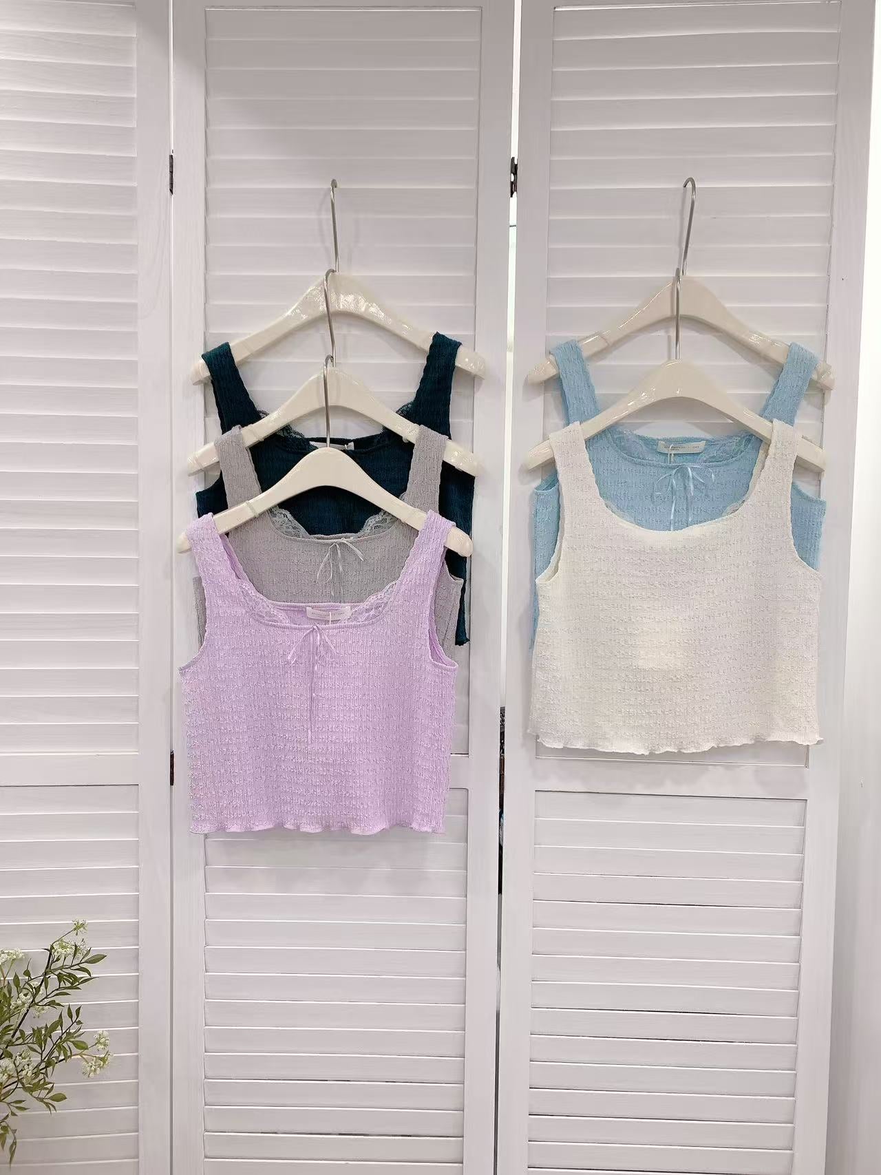 HELLO MILK TEE- 86214 背心上衣