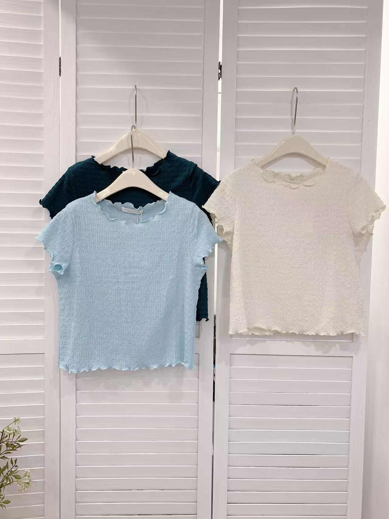 HELLO MILK TEE- 86213 百搭短袖