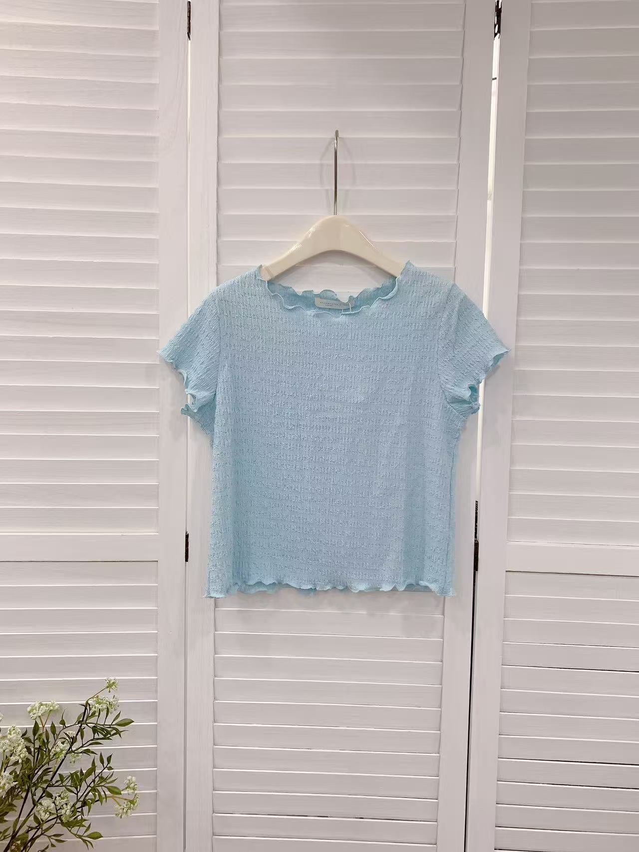 HELLO MILK TEE- 86213 百搭短袖