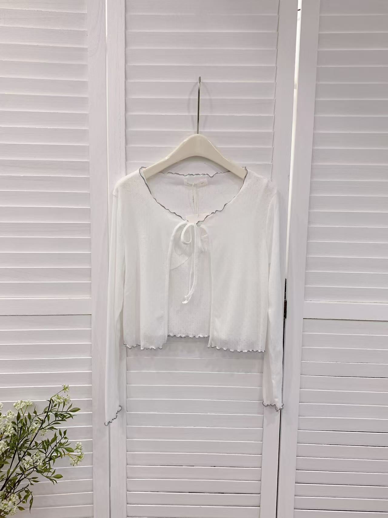 HELLO MILK TEE- 86211 系帶套裝