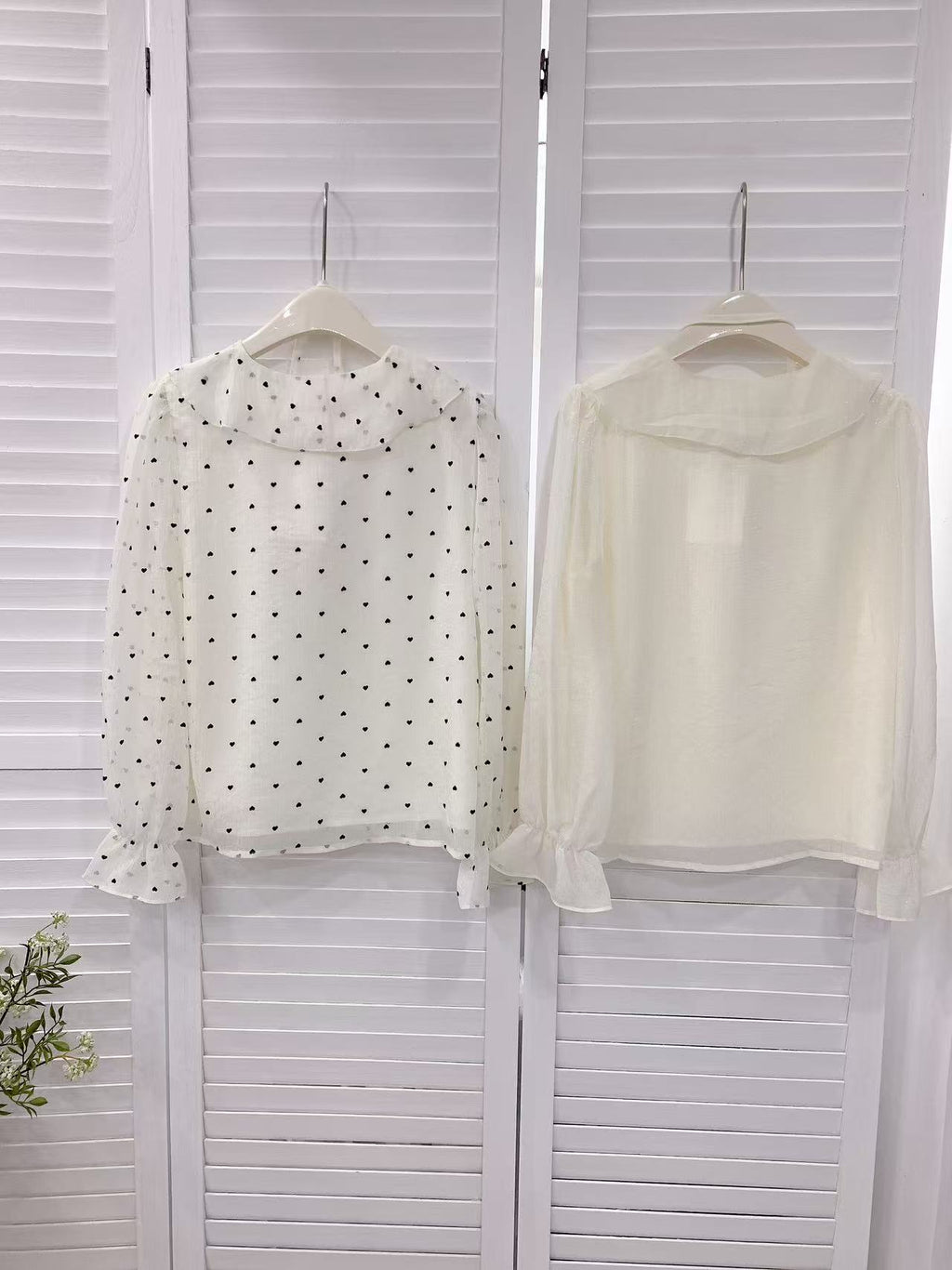 HELLO MILK TEE- 86107 係繩小衫