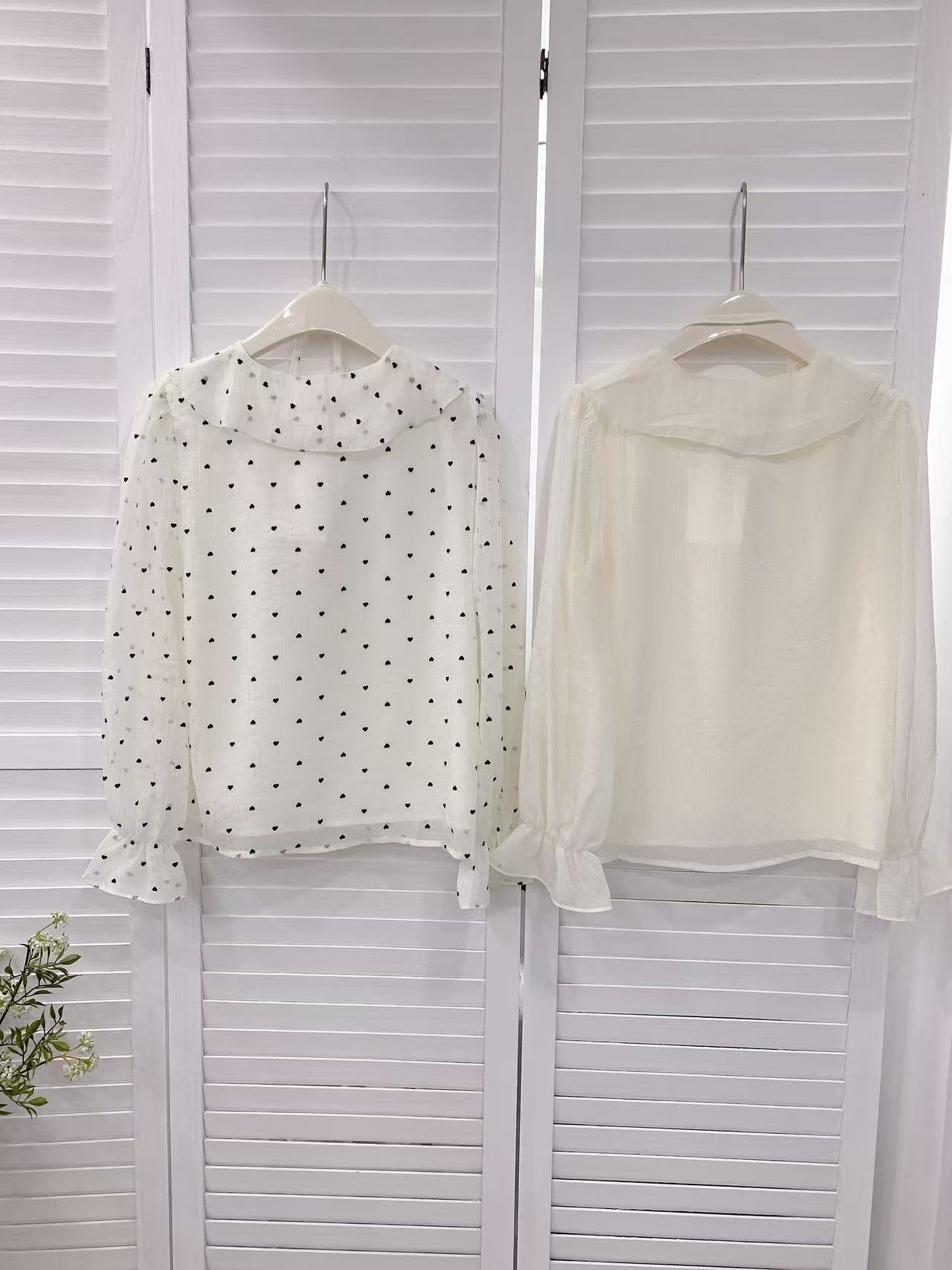 HELLO MILK TEE- 86107 係繩小衫