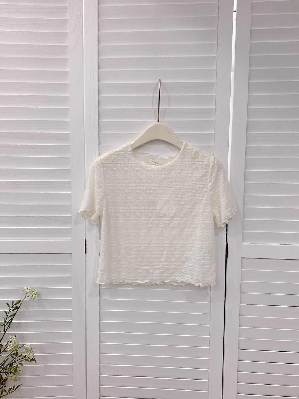 HELLO MILK TEE- 86218 百搭短袖