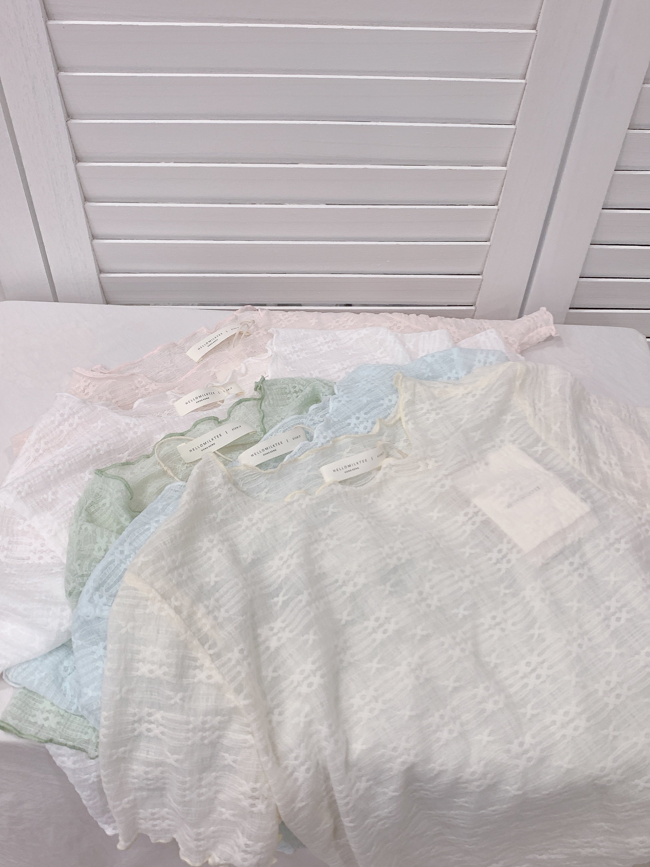 HELLO MILK TEE- 86218 百搭短袖