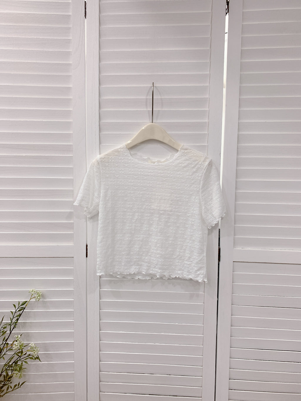 HELLO MILK TEE- 86218 百搭短袖