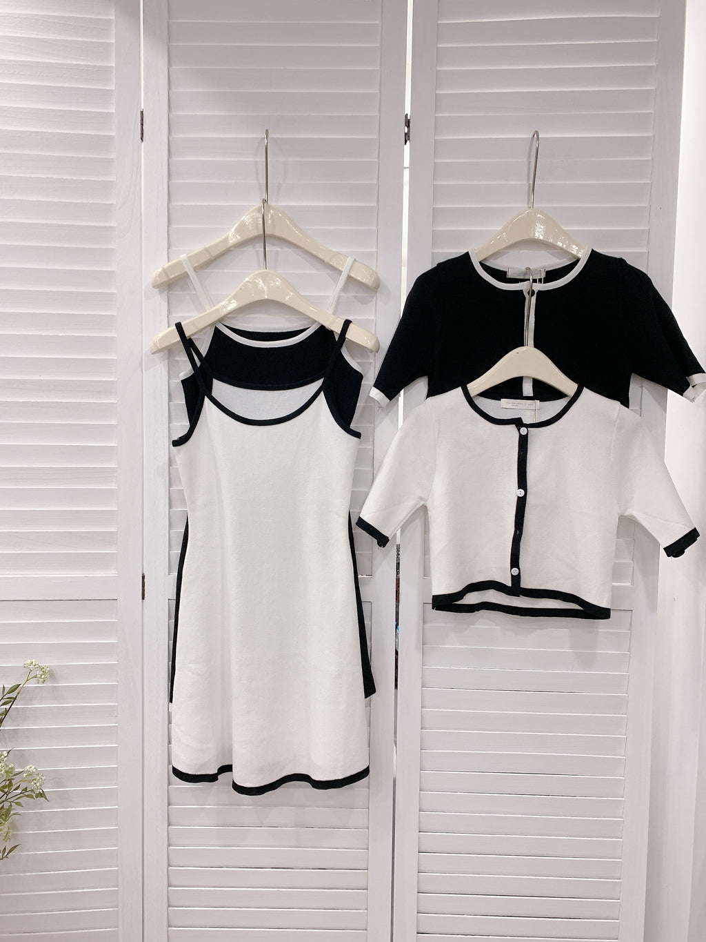 HELLO MILK TEE- 86205 連衣裙套裝