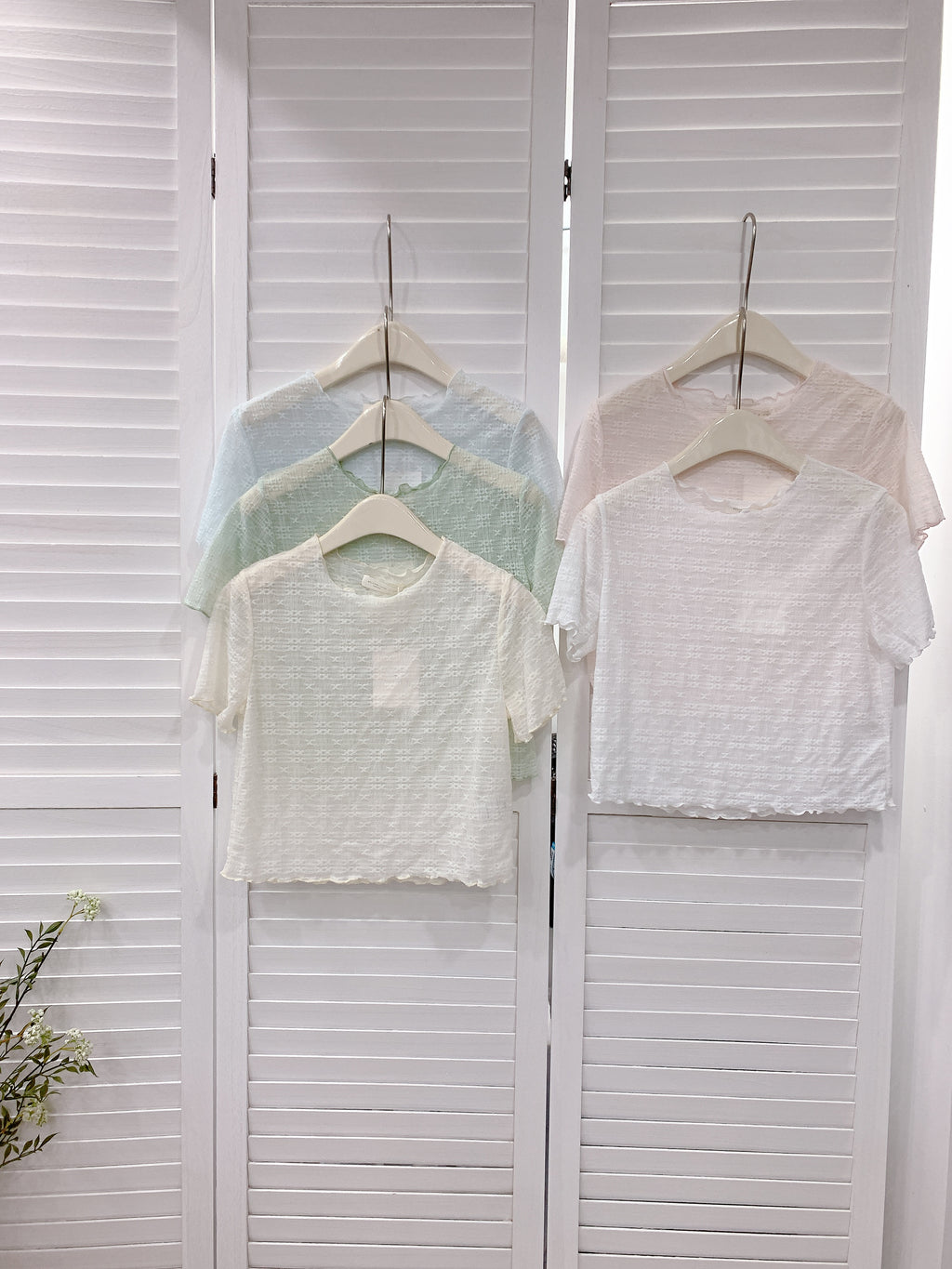 HELLO MILK TEE- 86218 百搭短袖