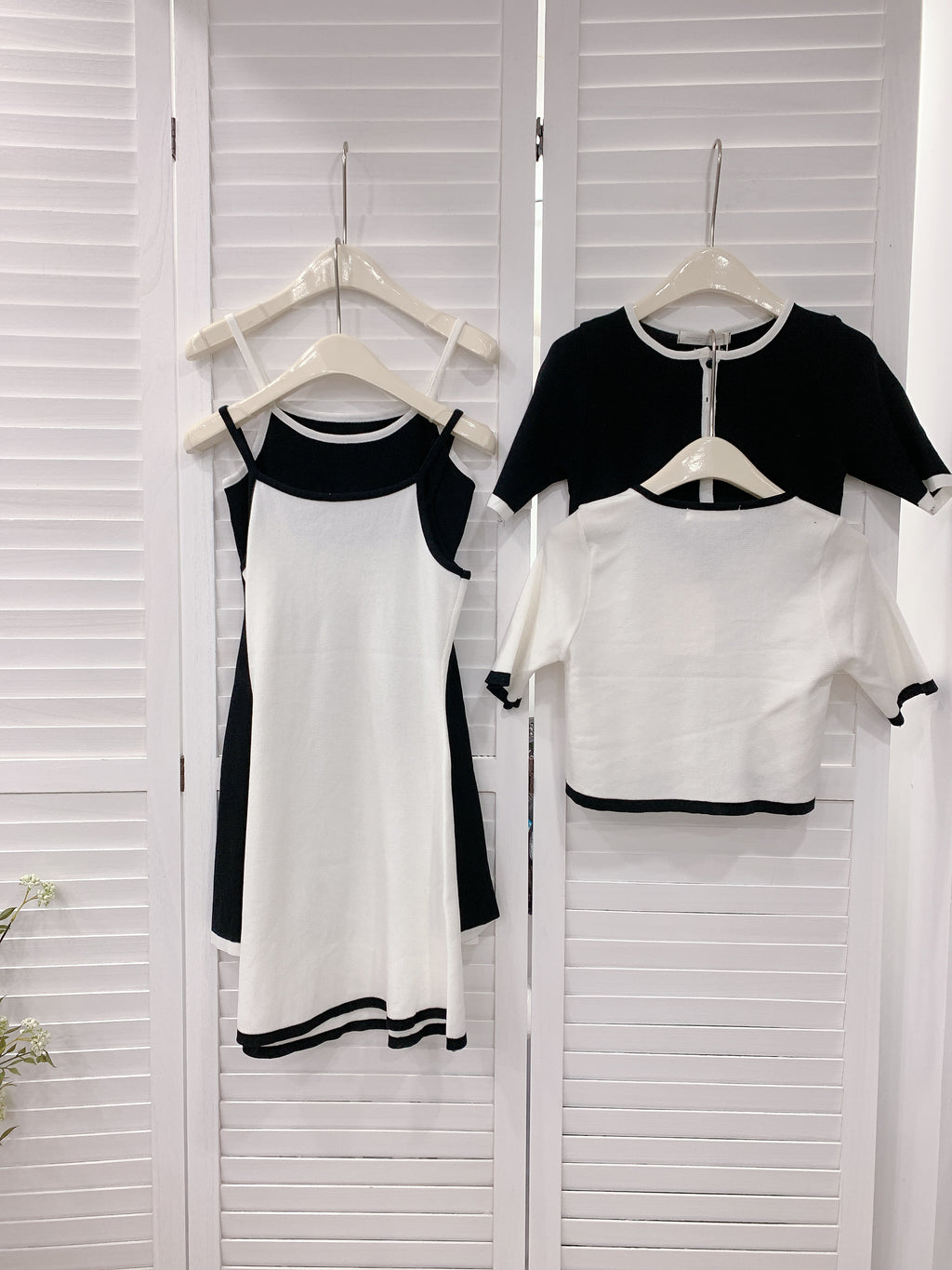 HELLO MILK TEE- 86205 連衣裙套裝